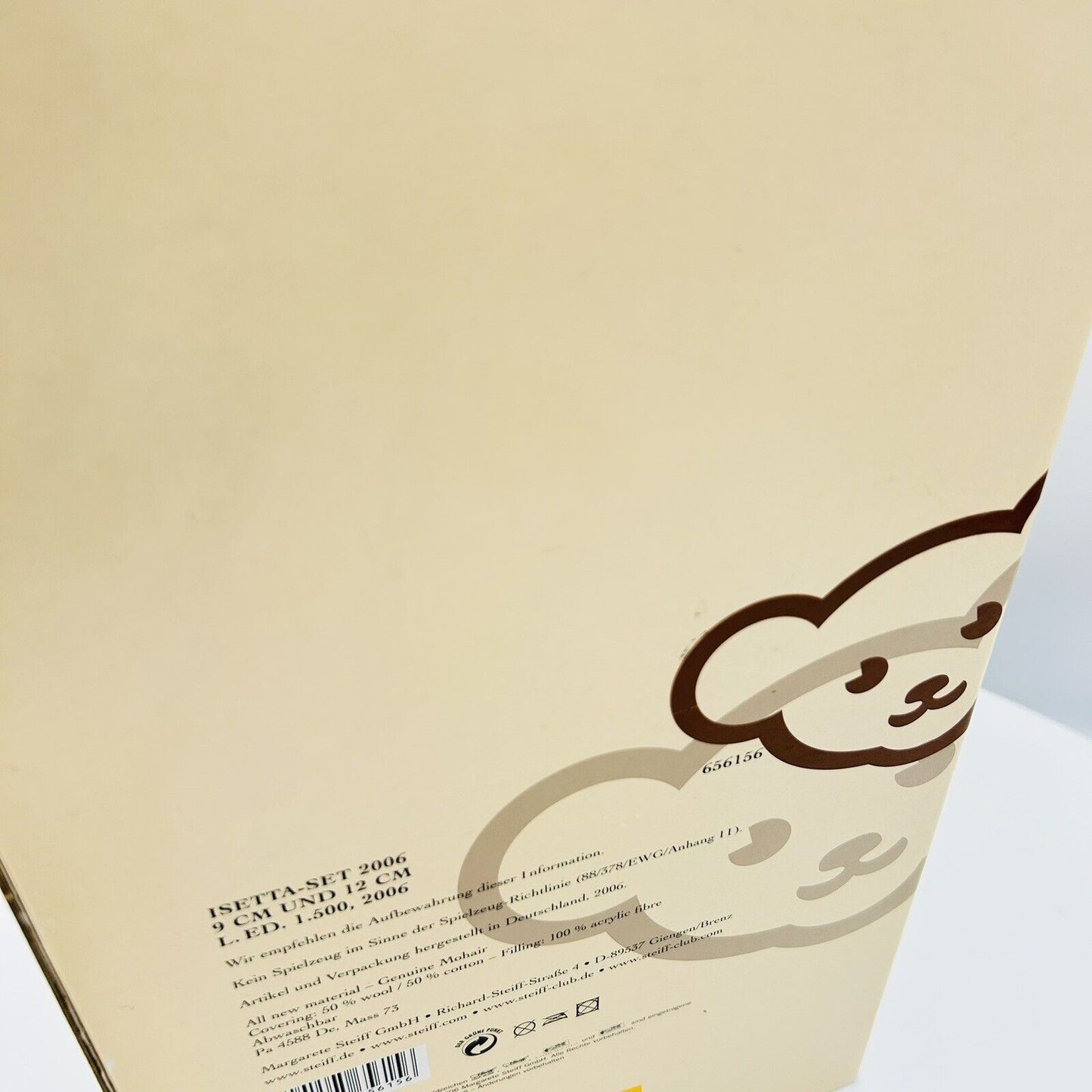 Steiff BMW Isetta Set 656156 limitiert 1500 aus 2006 Mohair