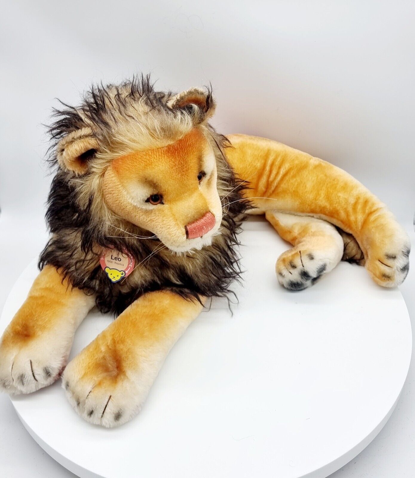 Steiff 402463 LEO Löwe 50 cm Replica 1956 Jahr 1992 mit Etikett