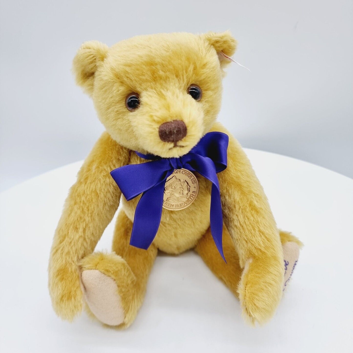 Steiff 663345 God save the Queen Teddybär Jahr 2015 exklusiv Danburry Mint 32cm