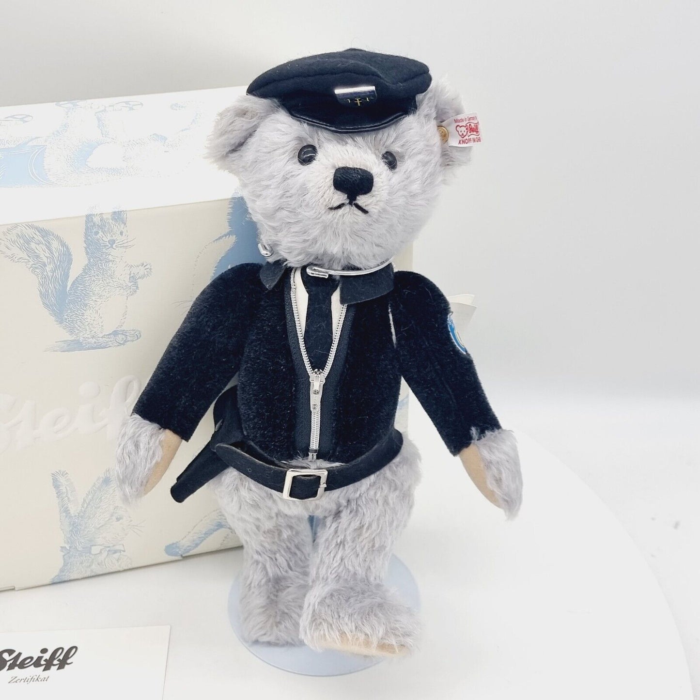 !Nr. 1! Steiff 673825 Isar 12 Teddybär 30 cm limitiert 750 Stadtpolizei München