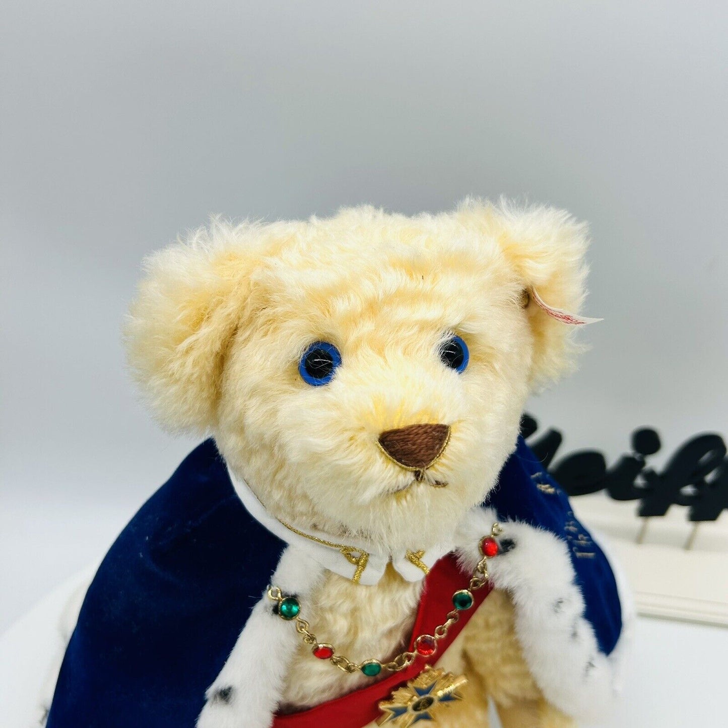 Steiff 657023 Teddybär König Ludwig limitiert 1000 aus 2009 30 cm Mohair