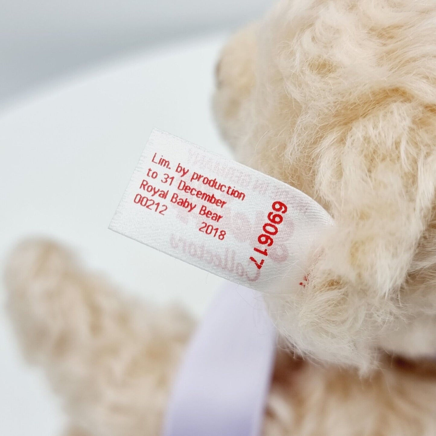 Steiff 690617 Teddybär Royal Baby Louis Zeitlimitierung aus 2018 26 cm Mohair