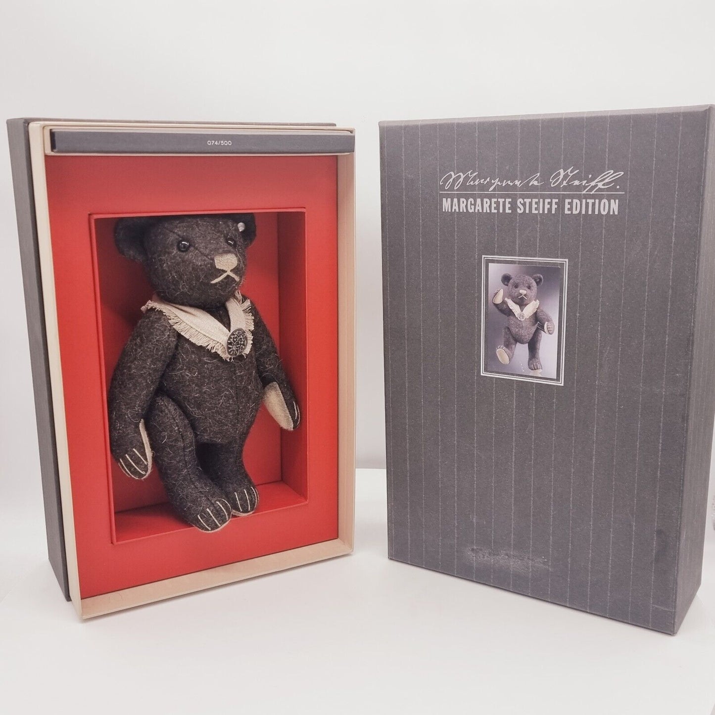 Steiff 420528 Teddybär Hans 28 cm Margarete Steiff Edition 2005 limitiert 500