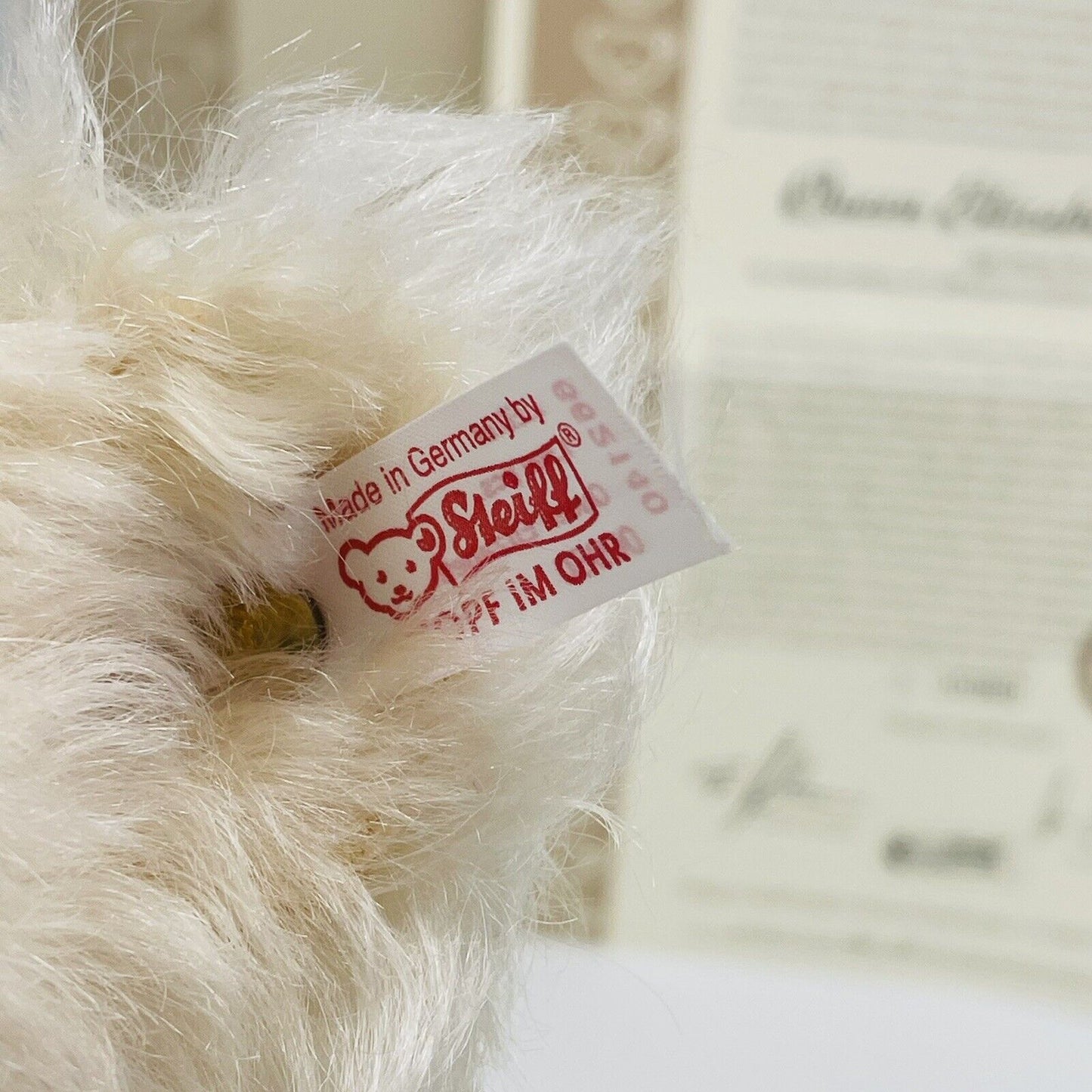 Steiff Teddybär Queen Elizabeth 80. Geburtstag 662140 limitiert 1500 Peter Jones