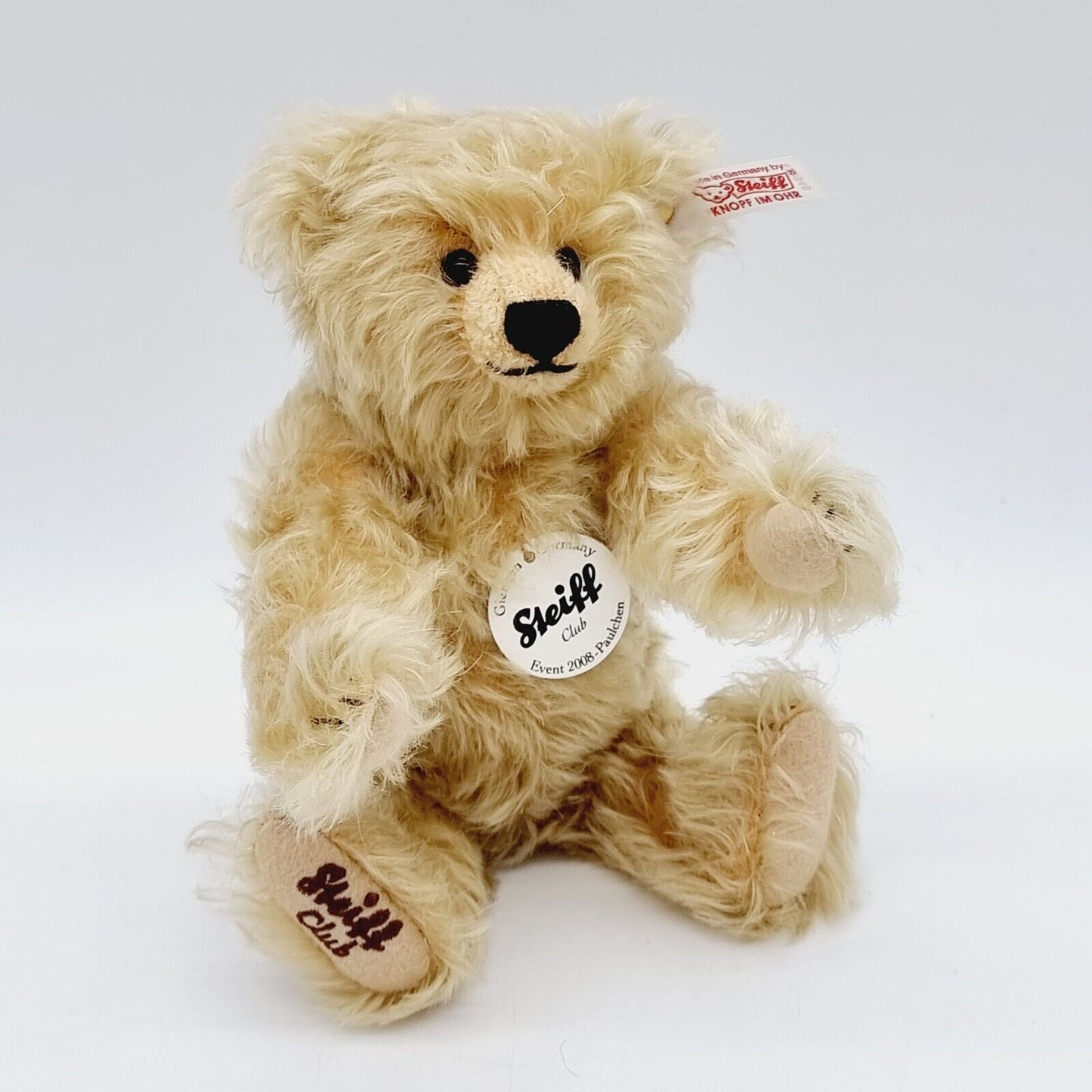 Steiff Event Teddybär Paulchen 420948 limitiert 2008 aus 2008 21cm Mohair