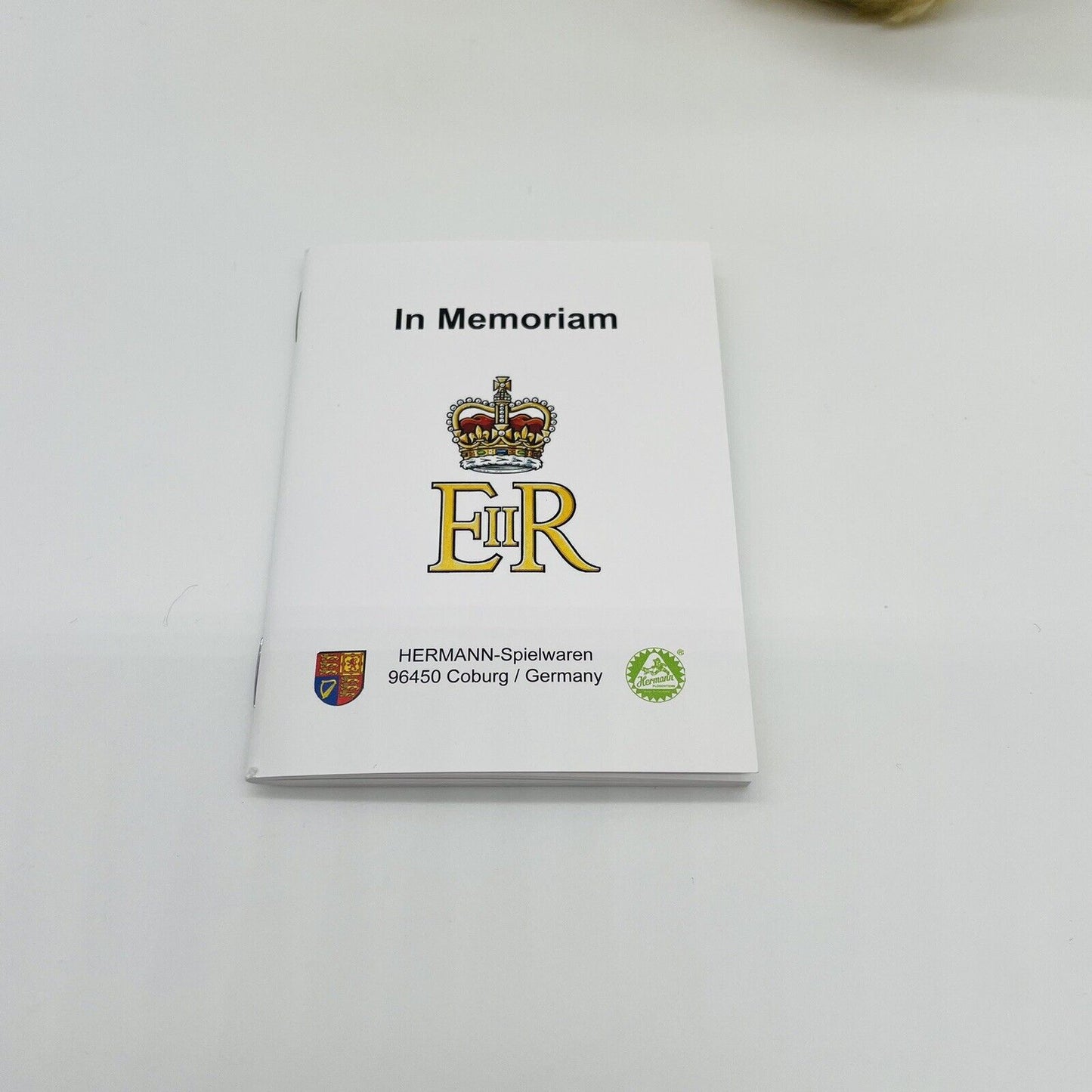 Hermann Coburg Teddybär Prinz Philip von Edingburh limitiert 100 aus 2021 34cm