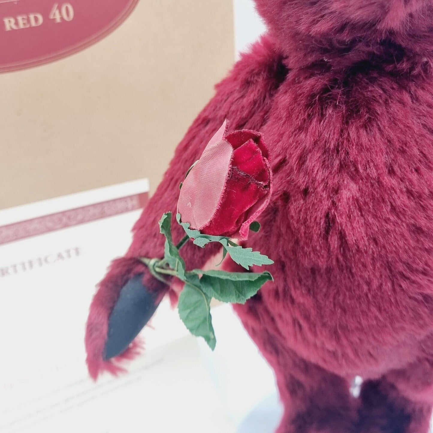 Steiff Teddybär Drew Drop Rose 665844 limitiert 3500 Jahr 1999 North America