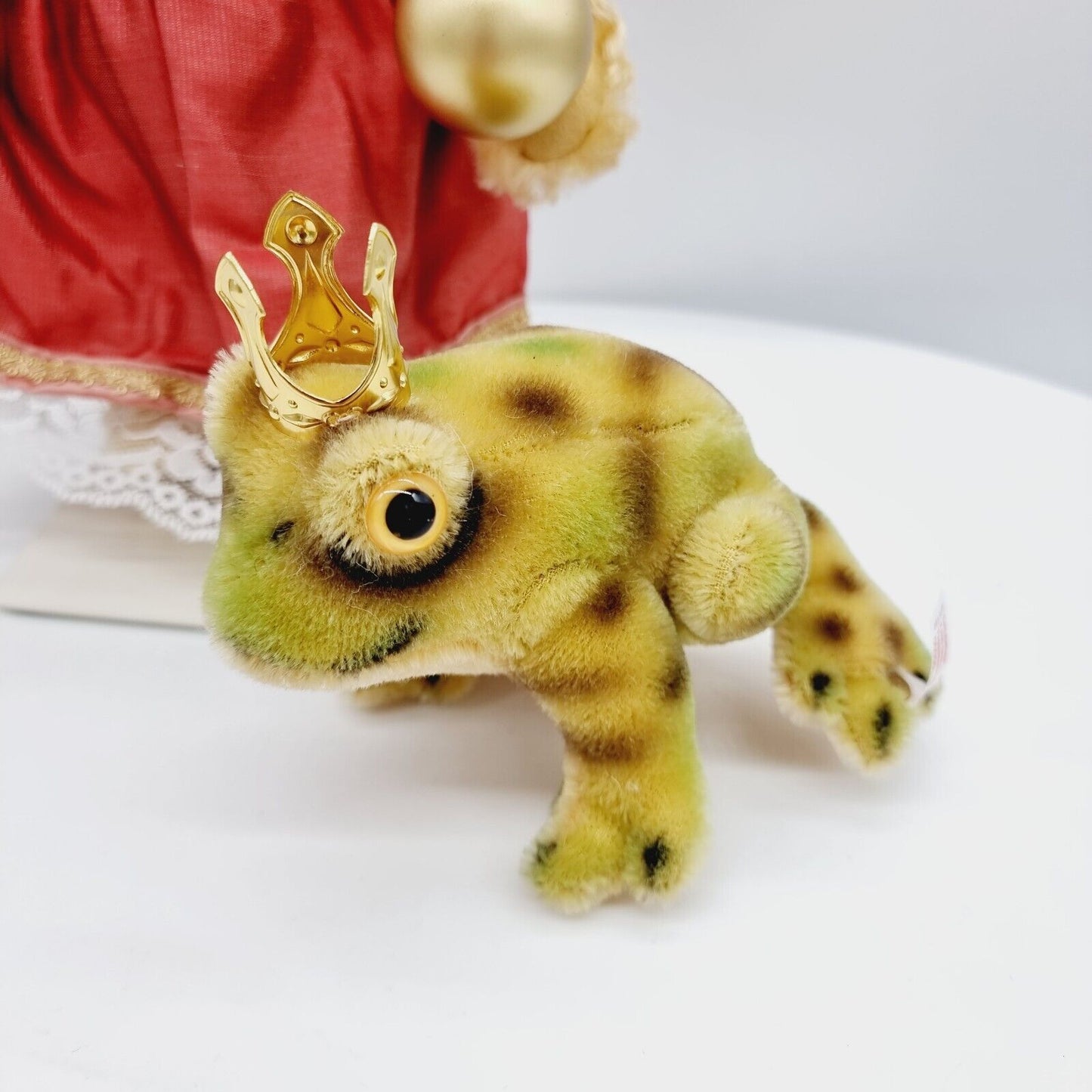 Steiff 671180 Der Froschkönig Teddybär 28 cm Deutsche Märchen Jahr 2003