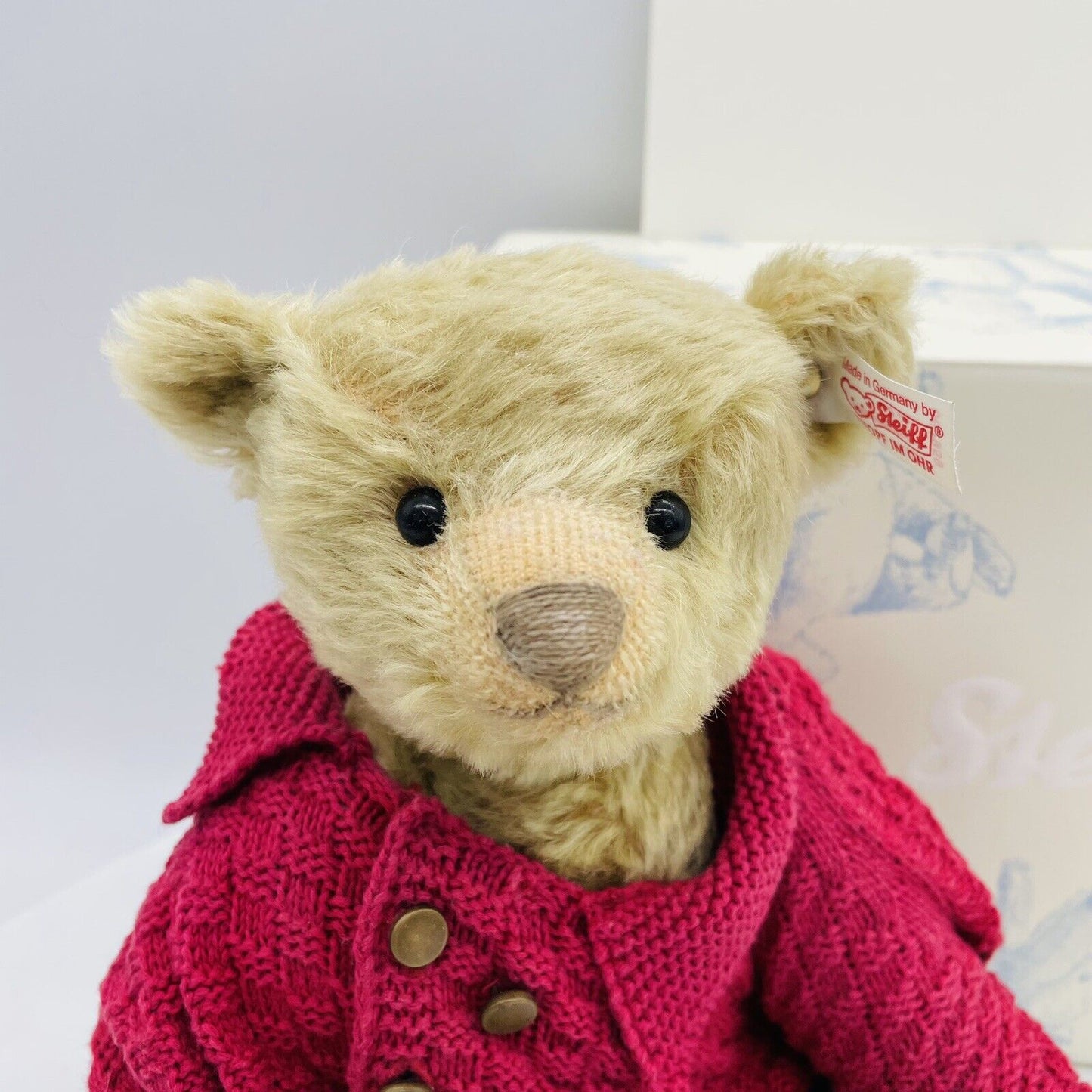 Steiff Teddybär Stratford 662959 limitiert 1500 aus 2009 30cm Mohair