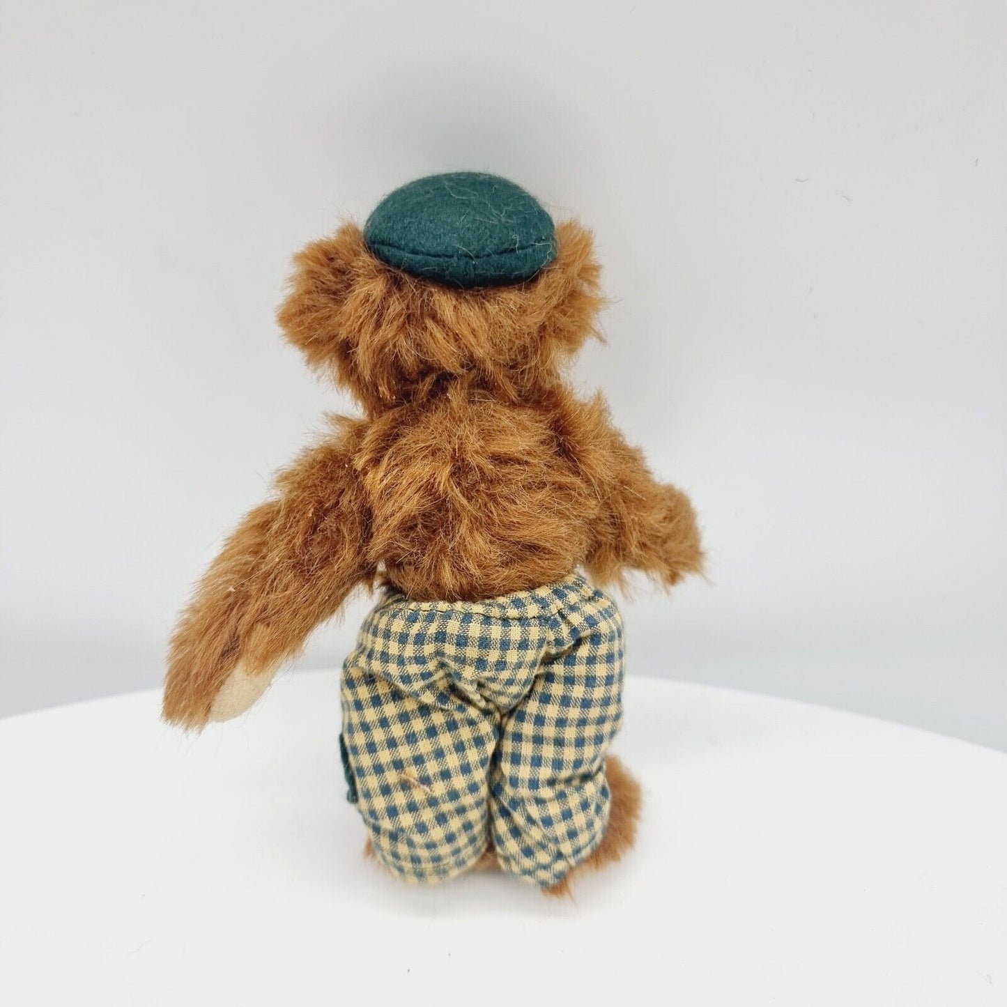 Hermann Teddy Original Jahresbär 2009 mit Hose und Mütze 14 cm Mohair
