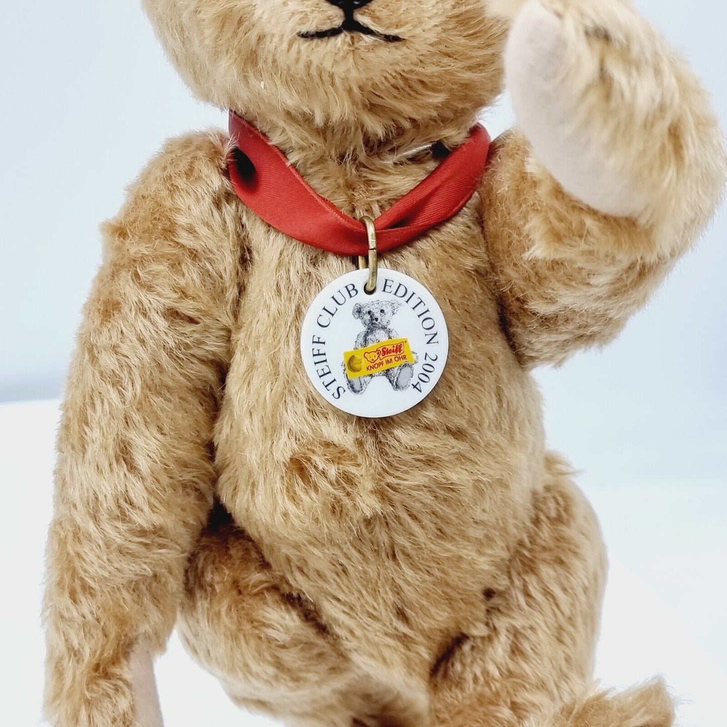 Steiff 420405 Teddybär Franz mit Holzsiegel 32 cm Mohair limitiert 1500