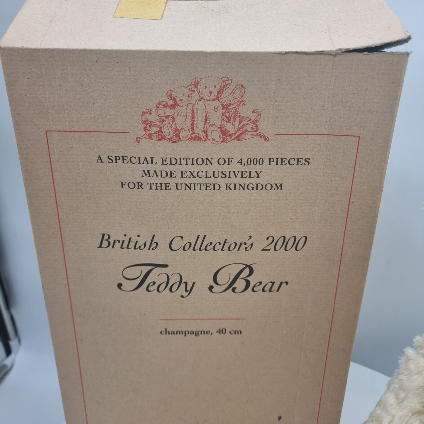 Steiff 654763 Teddybär British Collectors 35 cm Jahr 2000 limitiert 4000