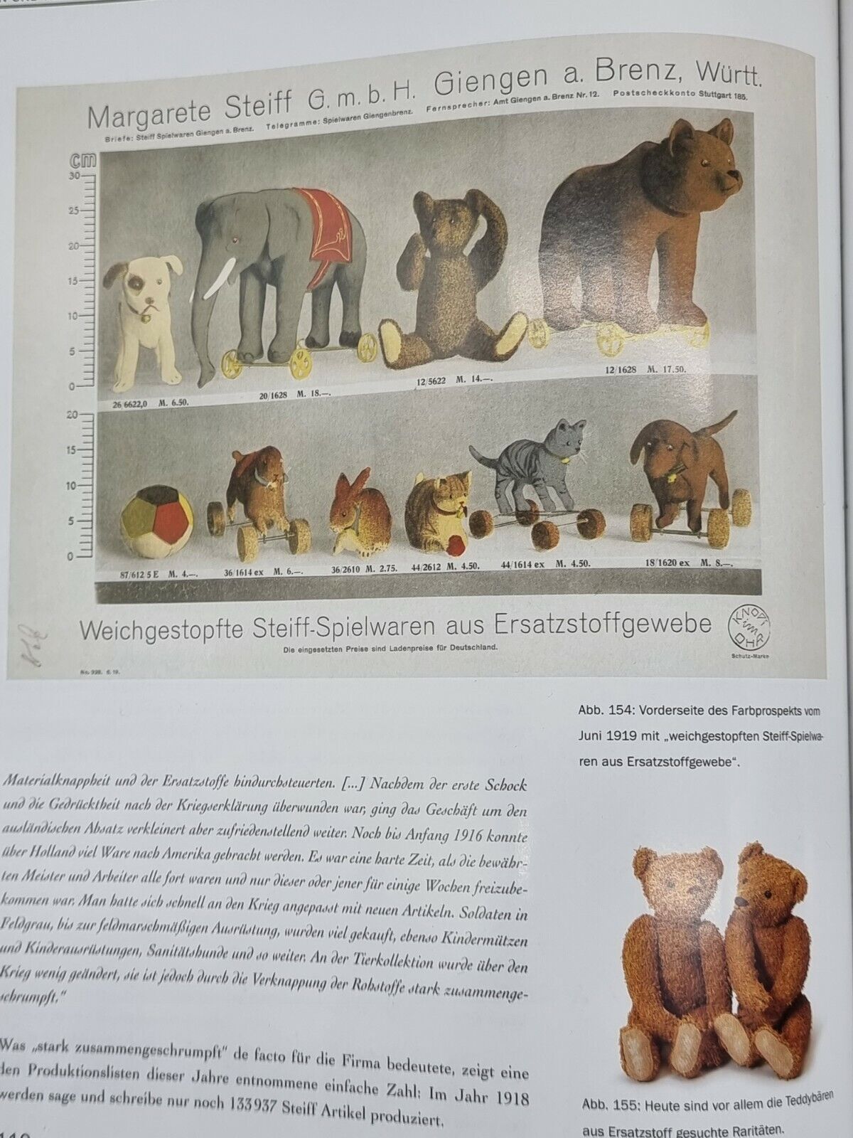 Steiff Teddybär mit Buch 038860 EAN 038853 limitiert Zertifikat OVP Mohair