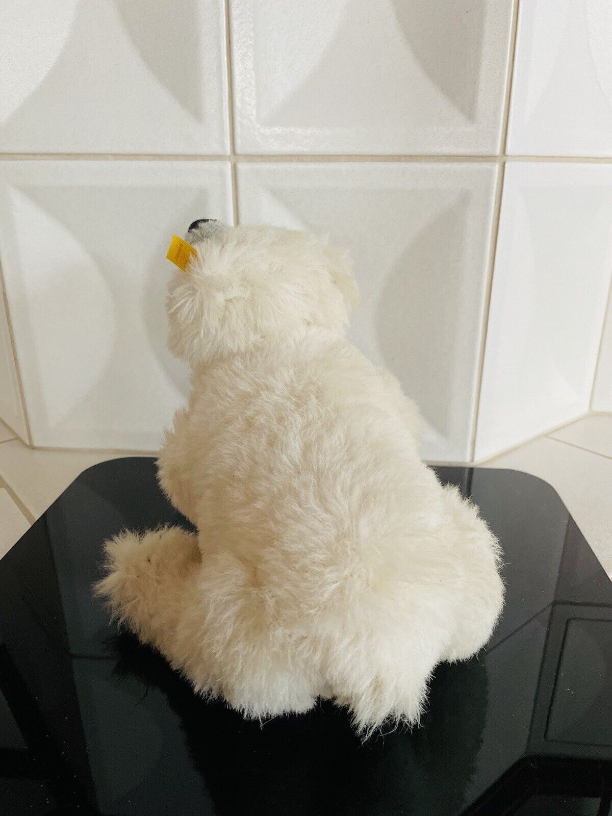 Steiff Original Rico Eisbär Plüsch inkl. Brustschild, Fahne und Knopf 040405