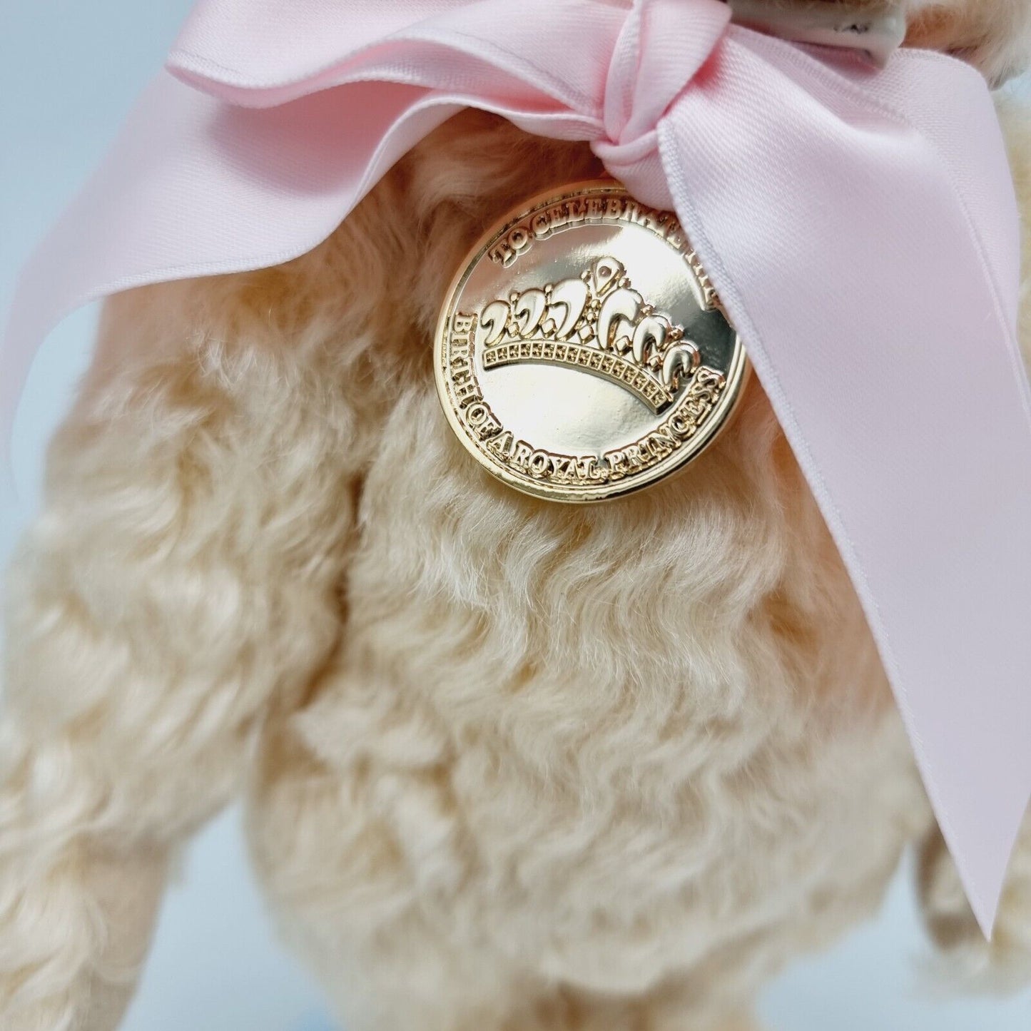 Steiff 664809 Teddybär Royal Baby Charlotte limitiert bis Ende 2015 25 cm Mohair