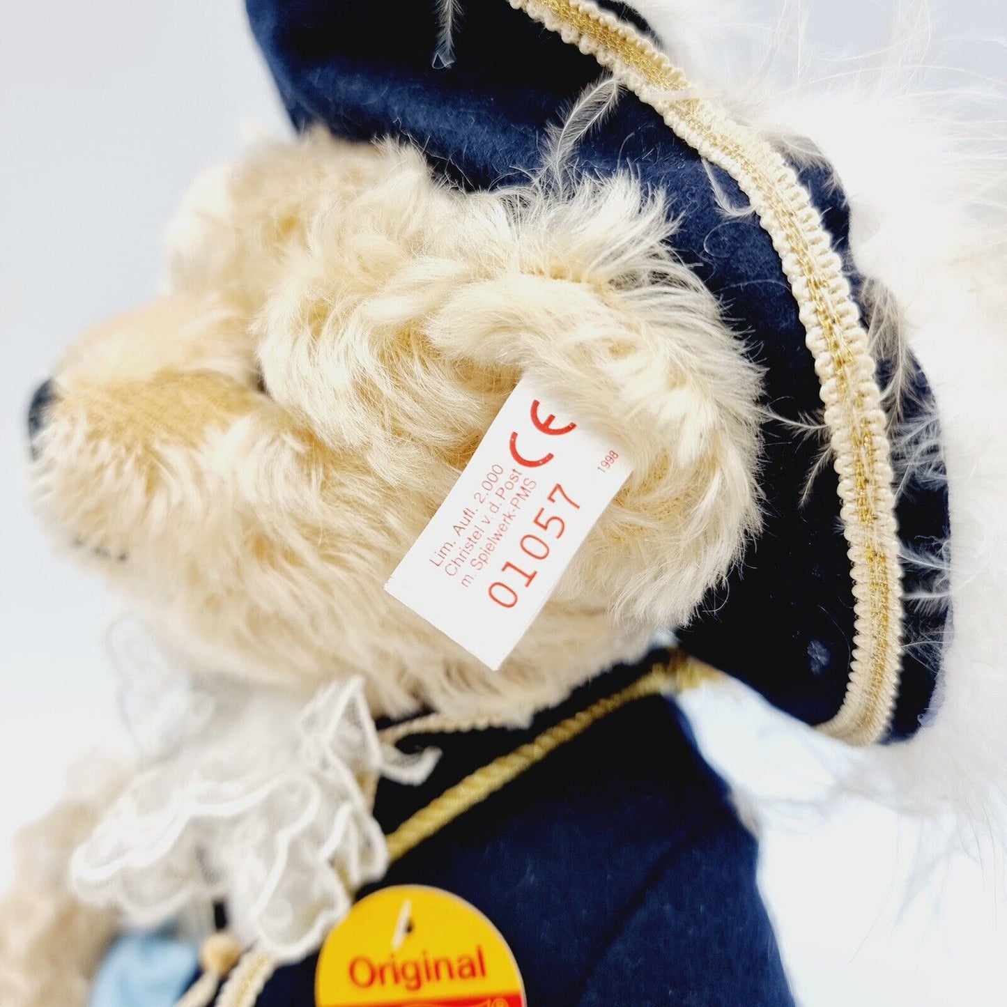 Steiff Christel von der Post 996627, 1998, limitiert auf 2000 Stk