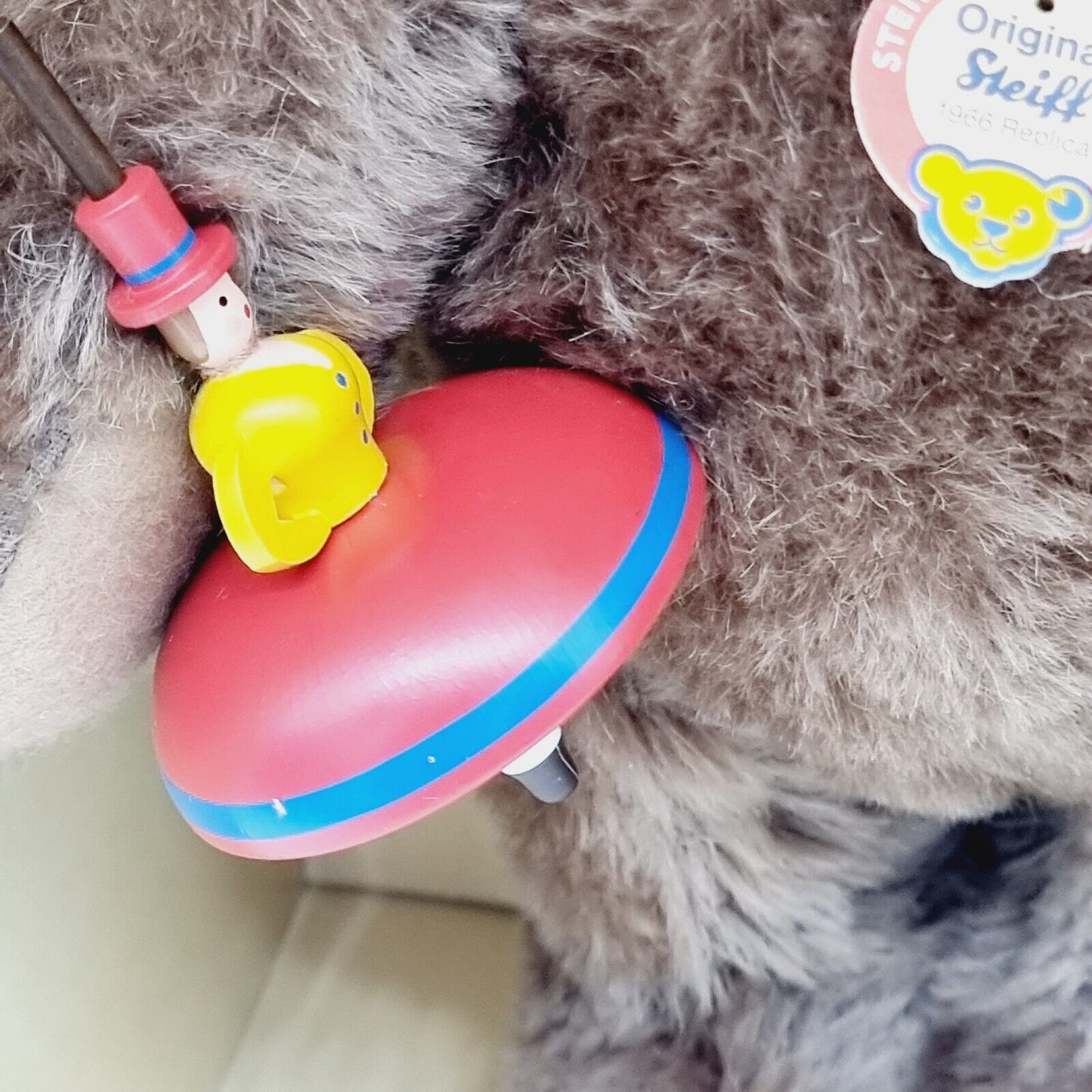 998935 Steiff Teddybär 1966 Replika 1996/97 41 cm caramel limitiert Kippstimme