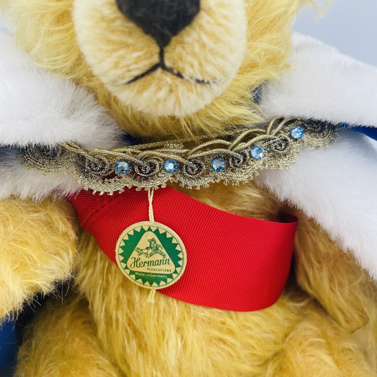 Hermann Coburg Teddybär König Ludwig II von Bayern limitiert 250 35cm