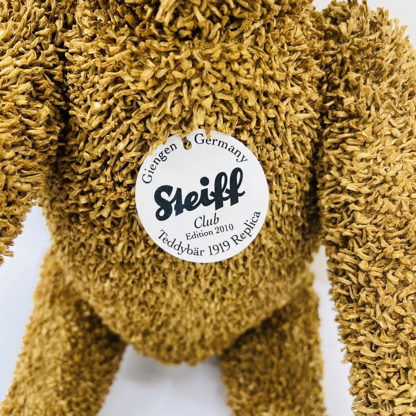Steiff Club Edition 2010 Papierteddybär 1919 Replica 421099 limitiert 3000