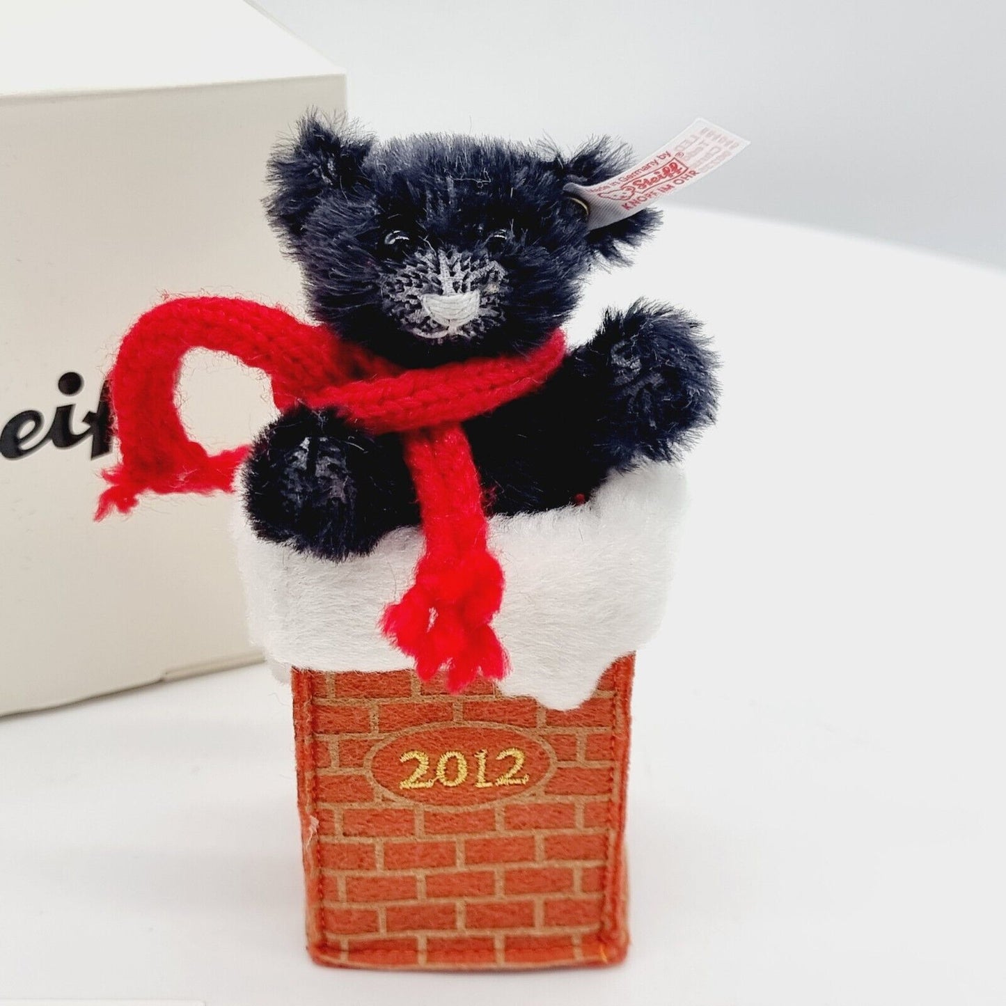 Steiff 664045 Weihnachtsornament 10 cm exklusiv für Danbury Mint 2012