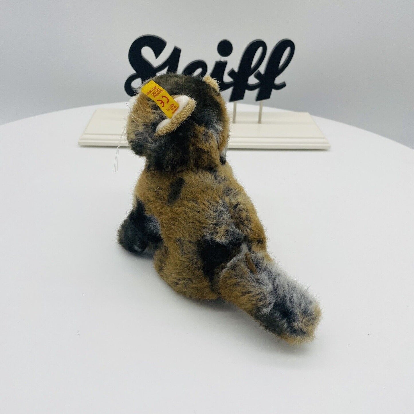 Steiff Minka Katze braun gefleckt 053511 14cm Webpelz