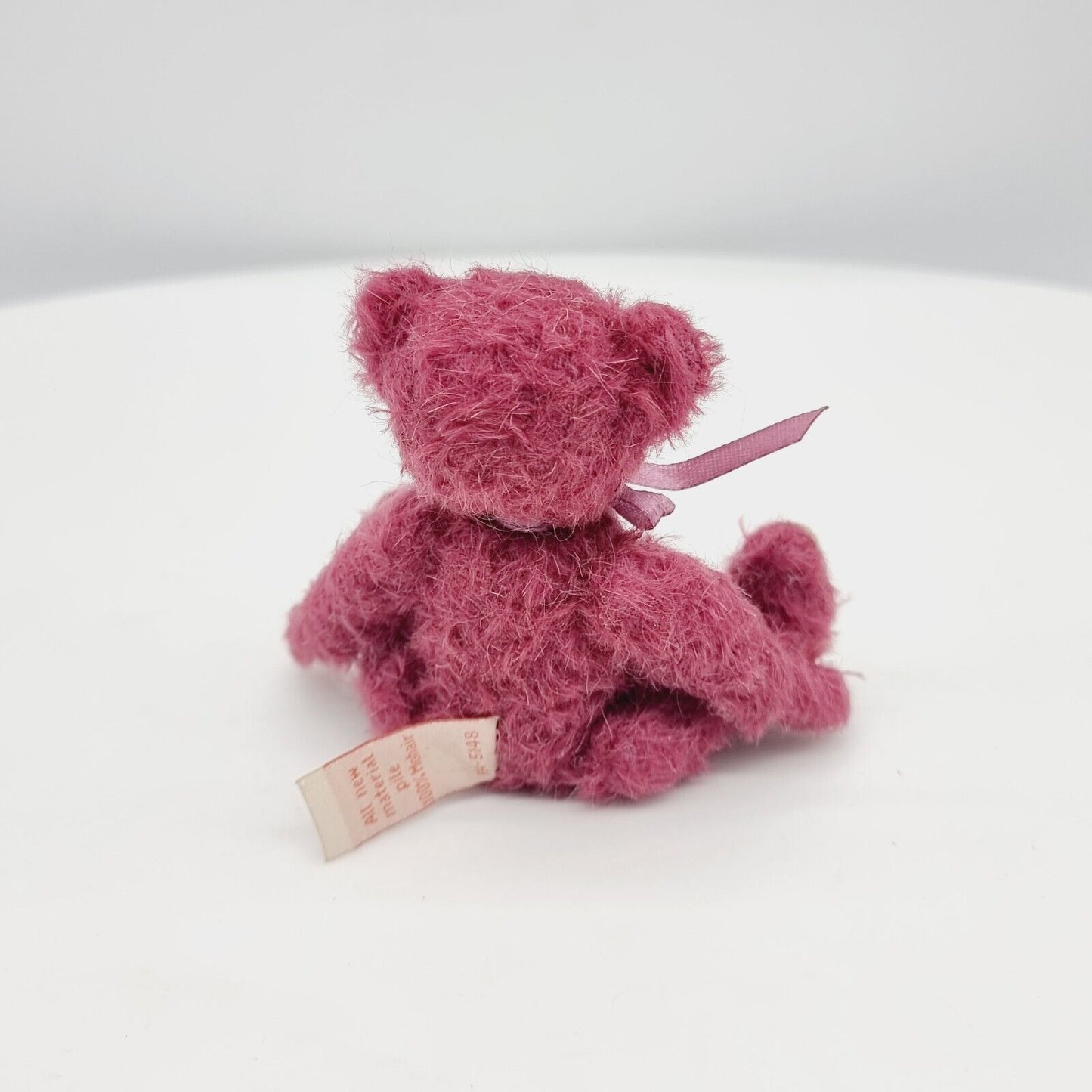 Hermann Teddy Original Jahresbär 2018 mit Schleife 12 cm Mohair
