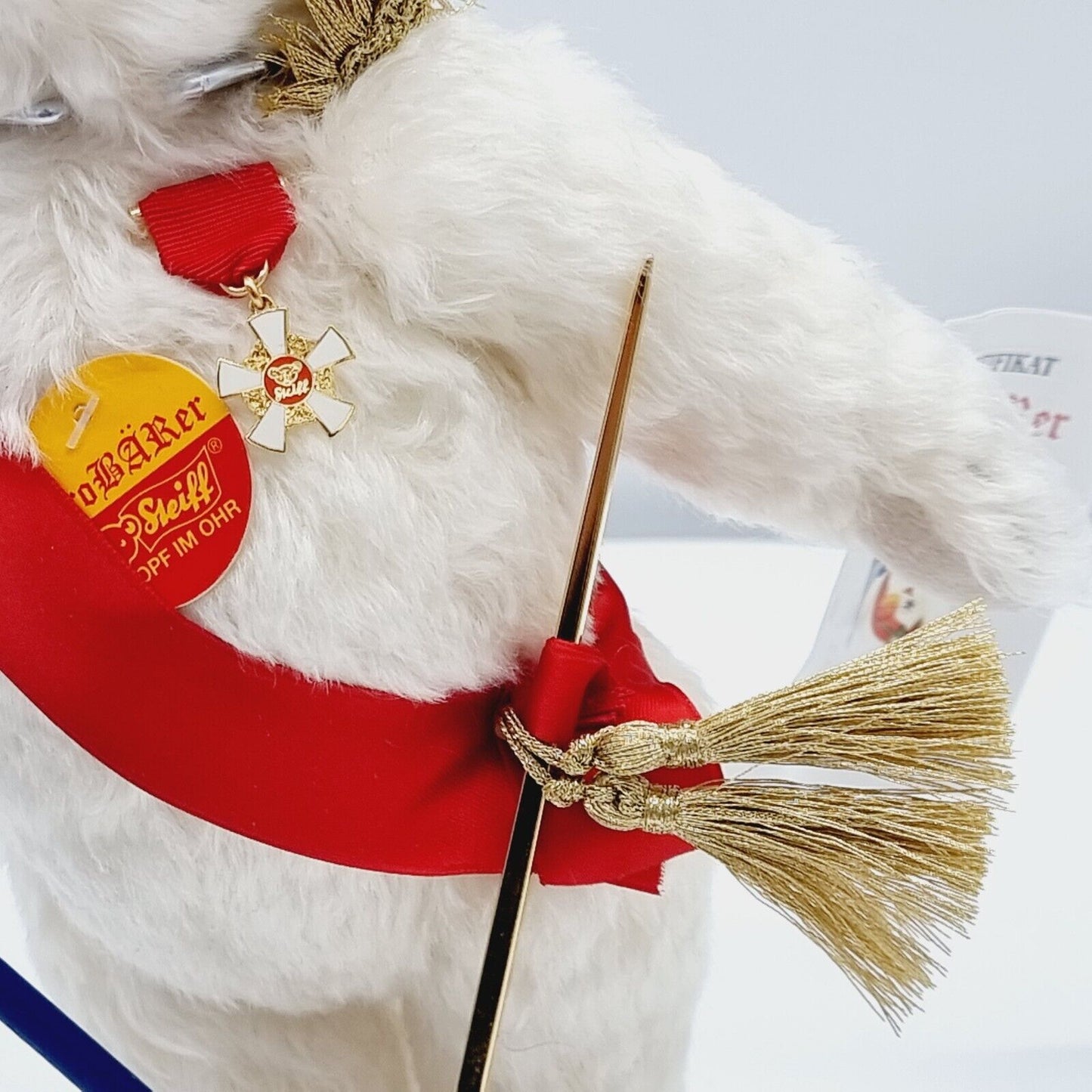 Steiff 674259 Teddybär Erobärer Napoleon limitiert 1500 aus 2002 26cm