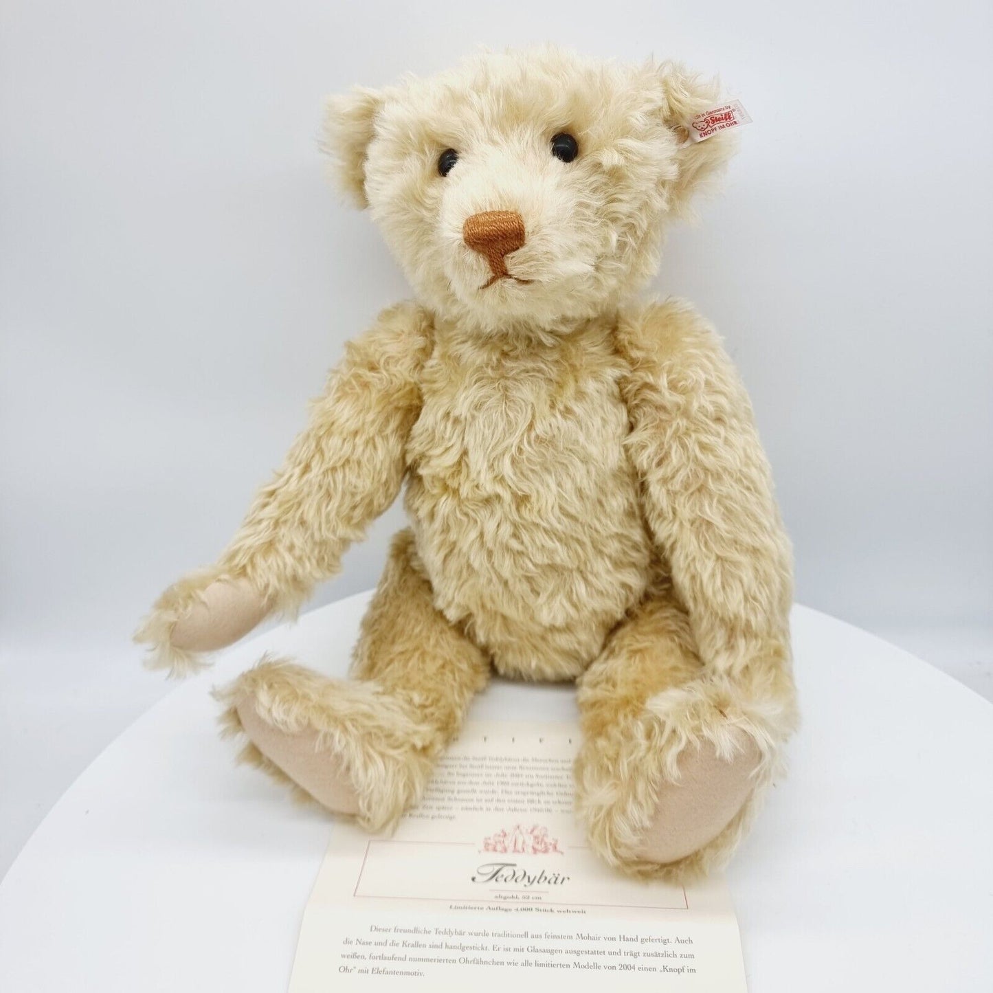 Steiff 038297 Classic Teddybär altgold 52 cm limitiert 4000 Stück 2004