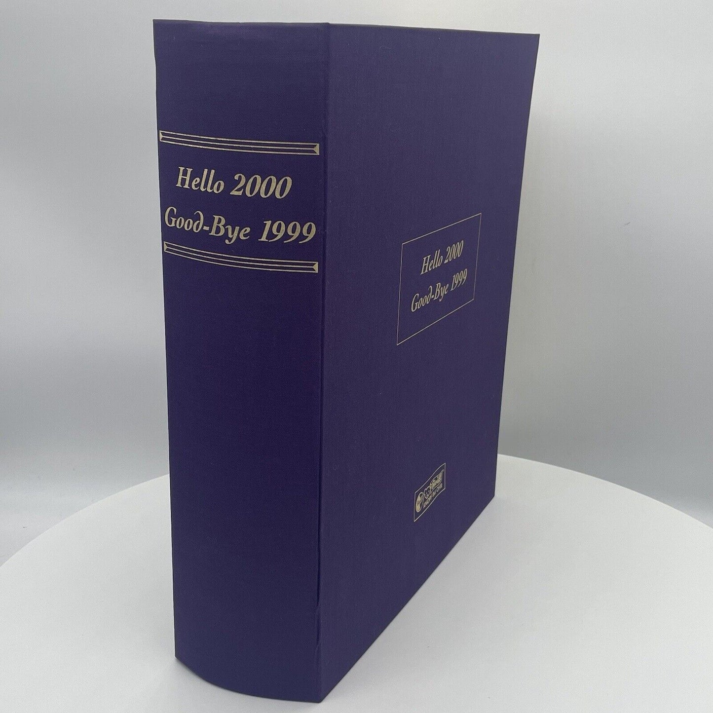 Steiff Teddybären Set Hello 2000 Good-Bye 1999 670367 22cm Mohair