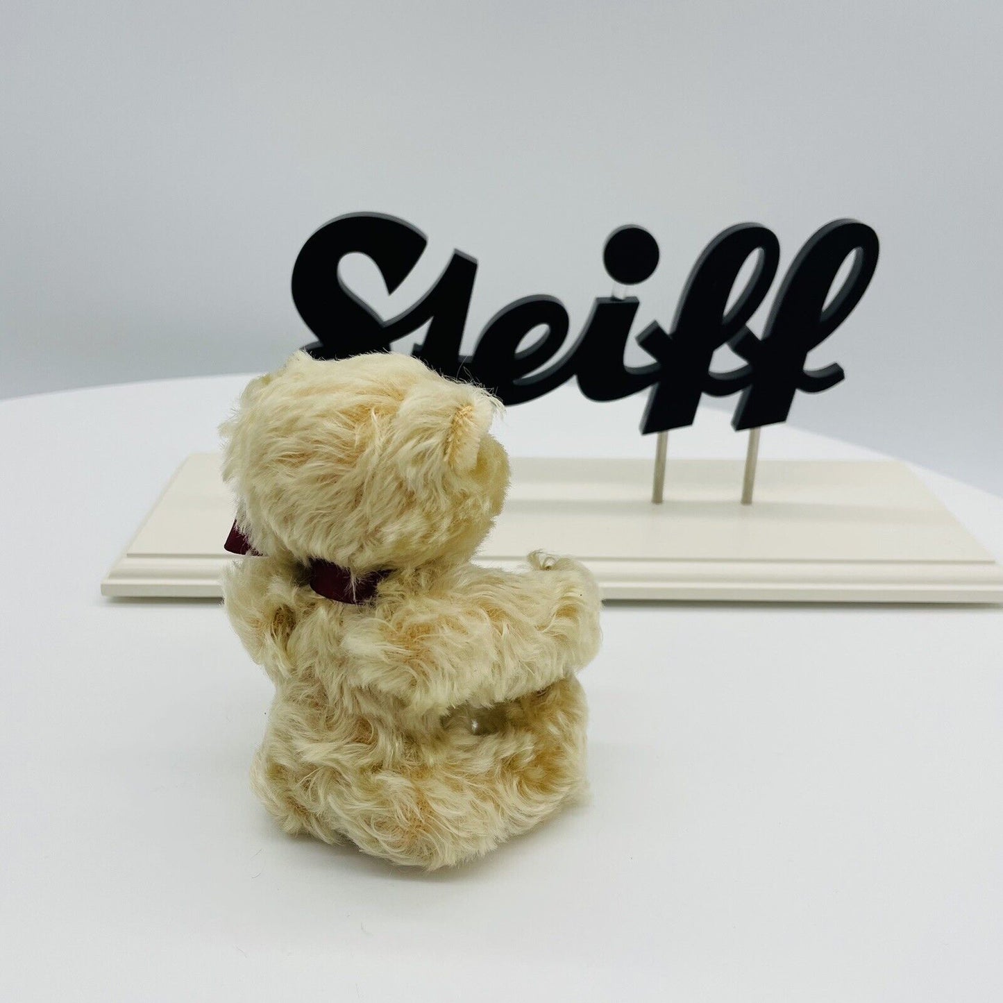 Steiff Jahrzehnte Teddybär Millennium 1999 029134 10cm Mohair