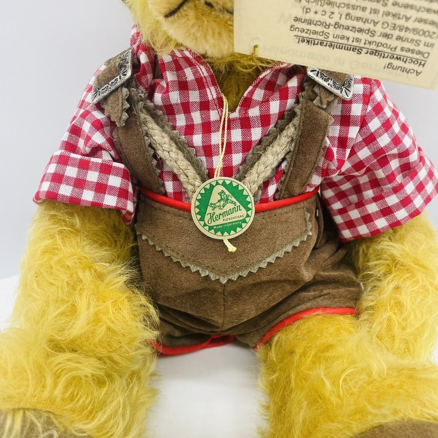 Hermann Coburg Teddybär Oktoberfest Wiesn-Musikant limitiert 100 35cm