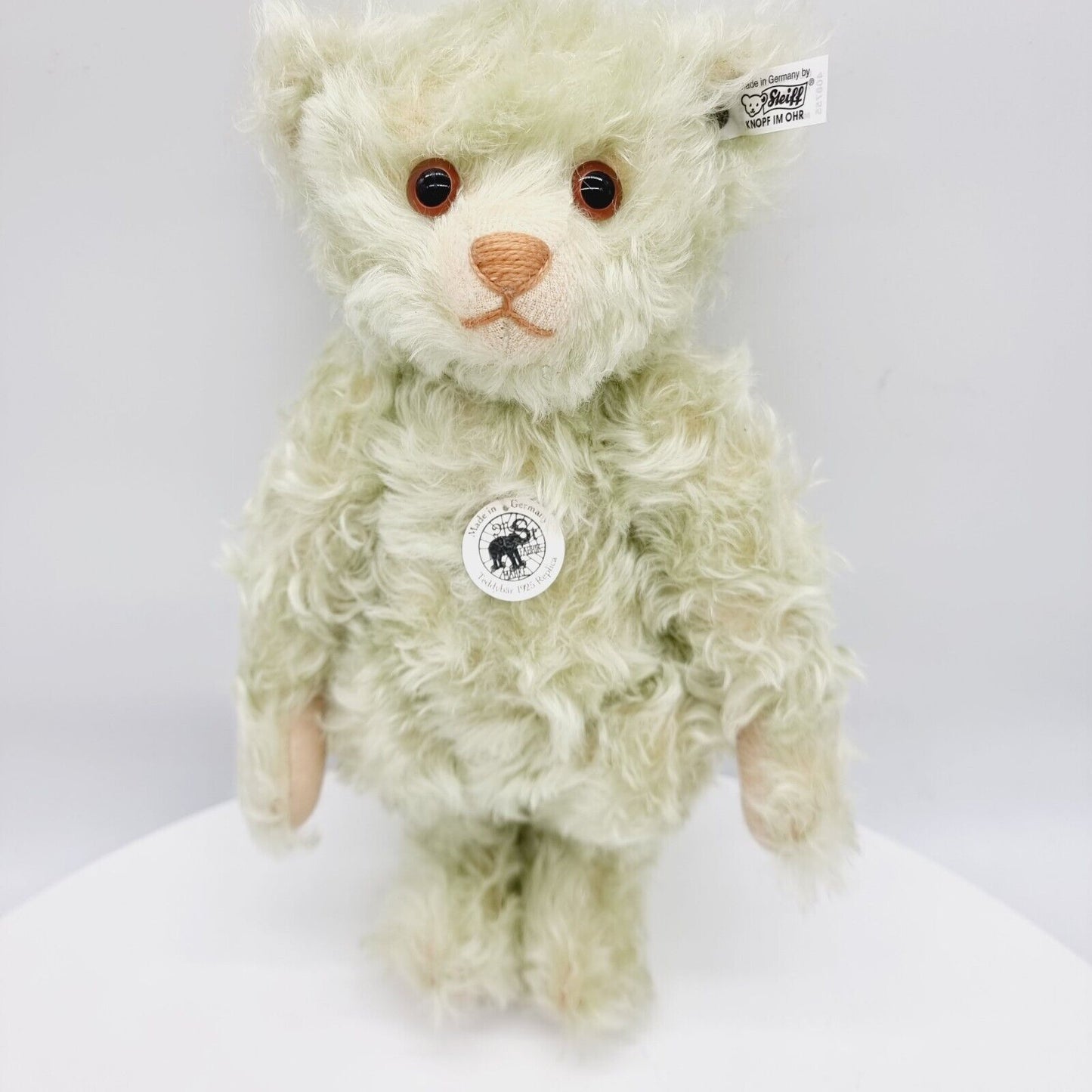 Steiff 408755 Teddybär 1925 Replica hellgrün limitiert 1925 36 cm Mohair