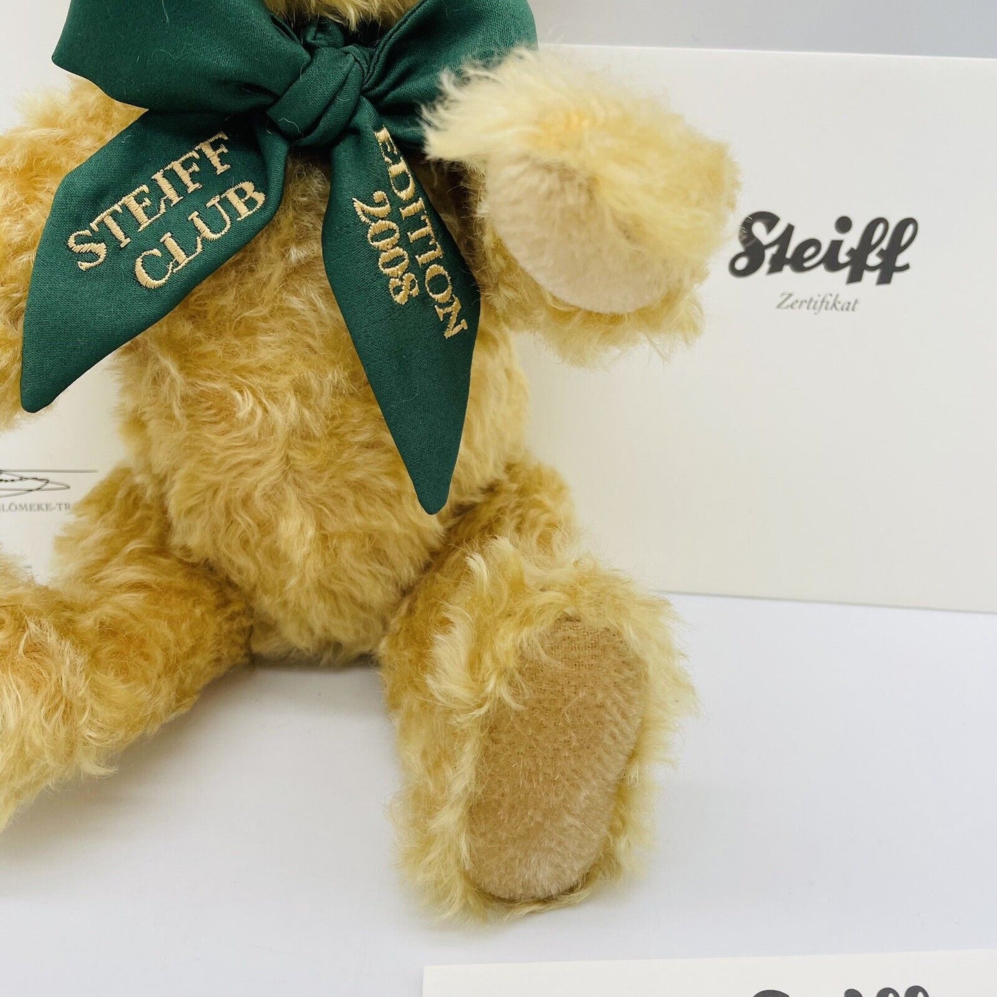 Steiff Club Teddybär Jahresedition 2008 420955 limitiert 2008 30cm Mohair