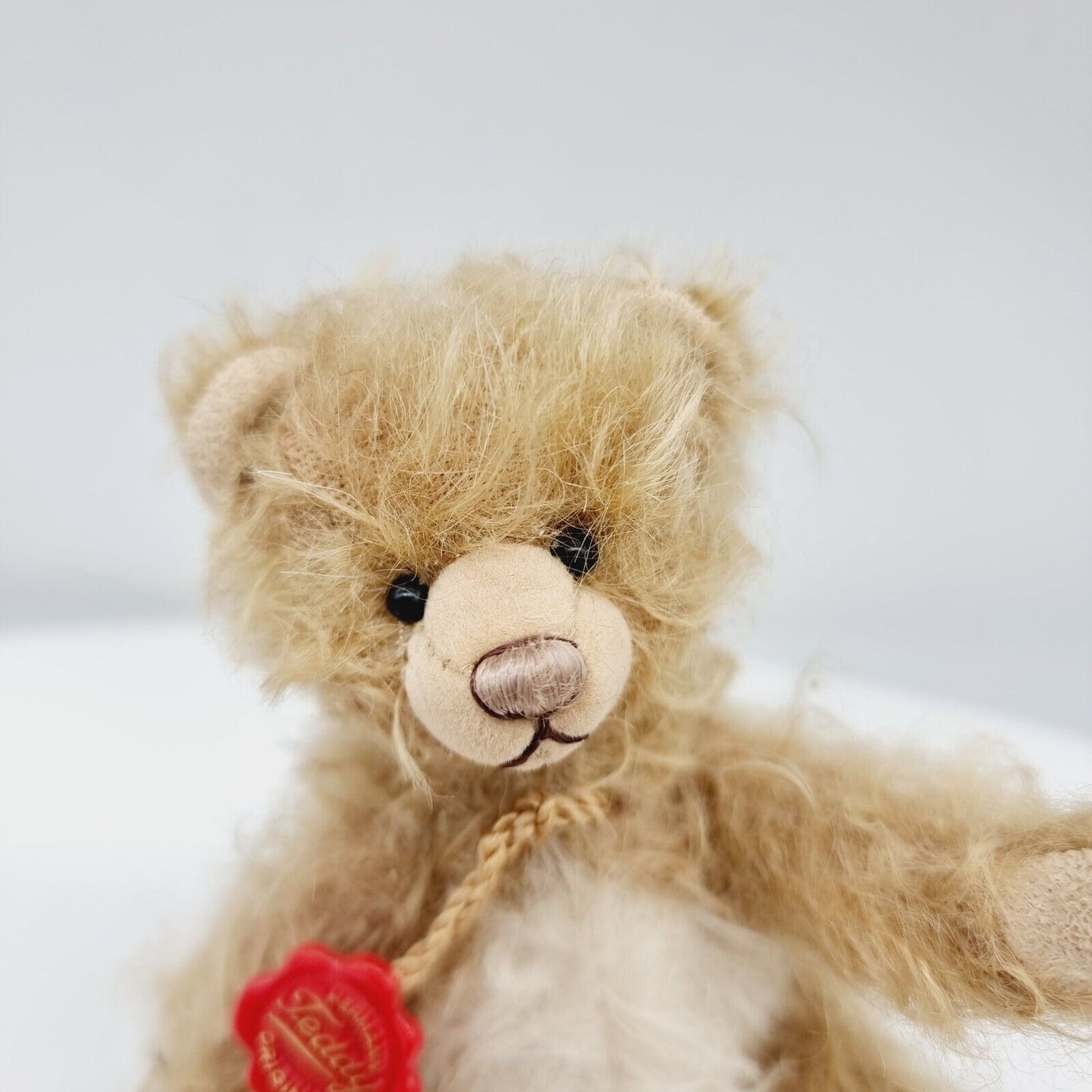 Hermann Teddy Original Jahresbär 2015 Mohair 13 cm