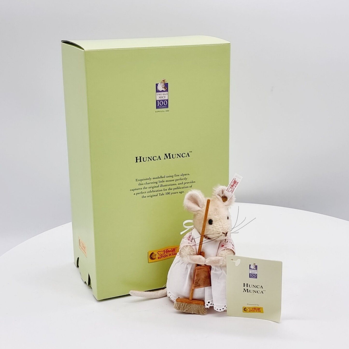 Steiff 661648 Beatrix Potter Hunca Munca Maus limitiert 1500 aus 2004 12 cm