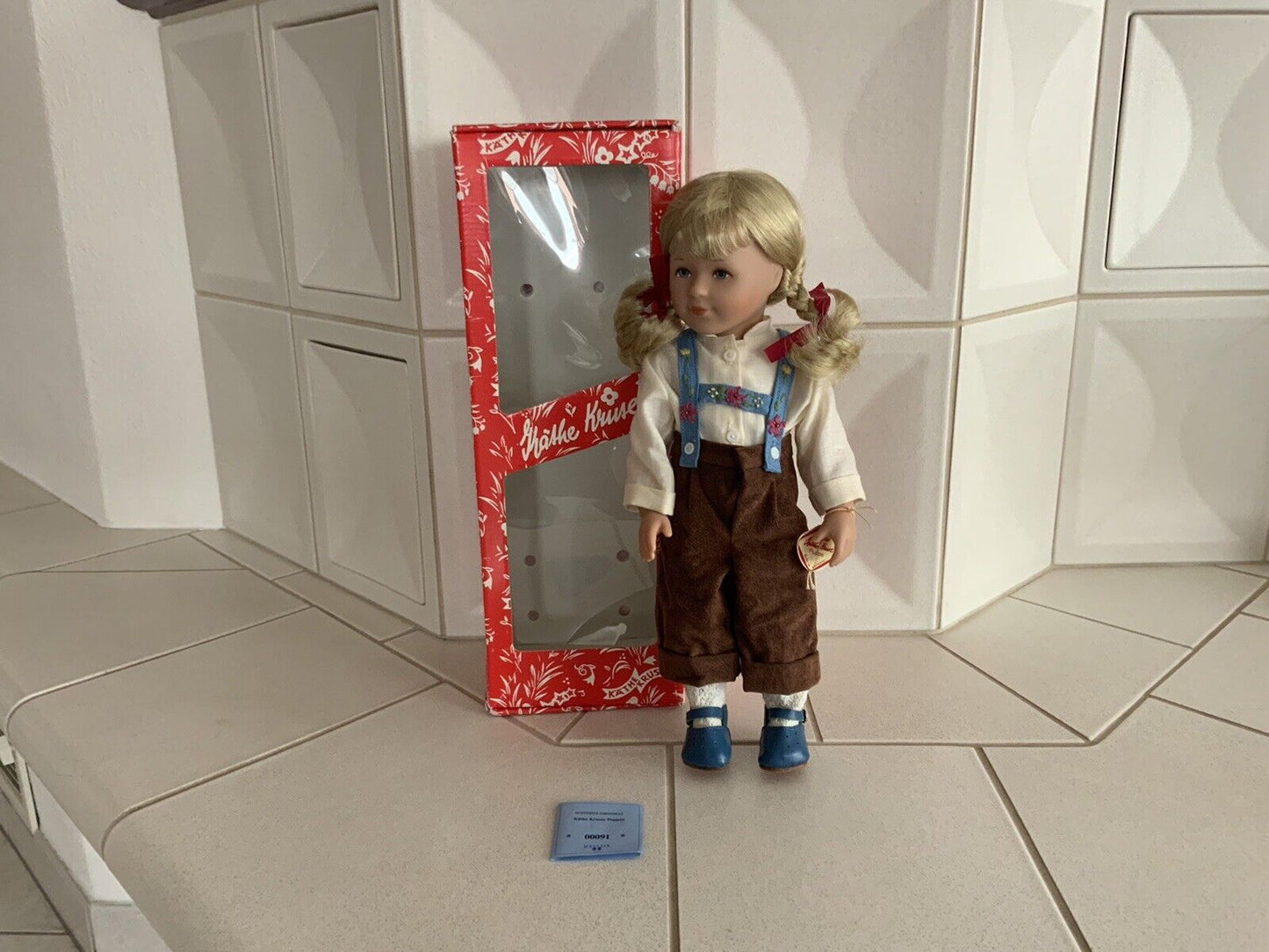 Käthe Kruse Puppe Franziska Toni 37cm Sonderedition (4121)
