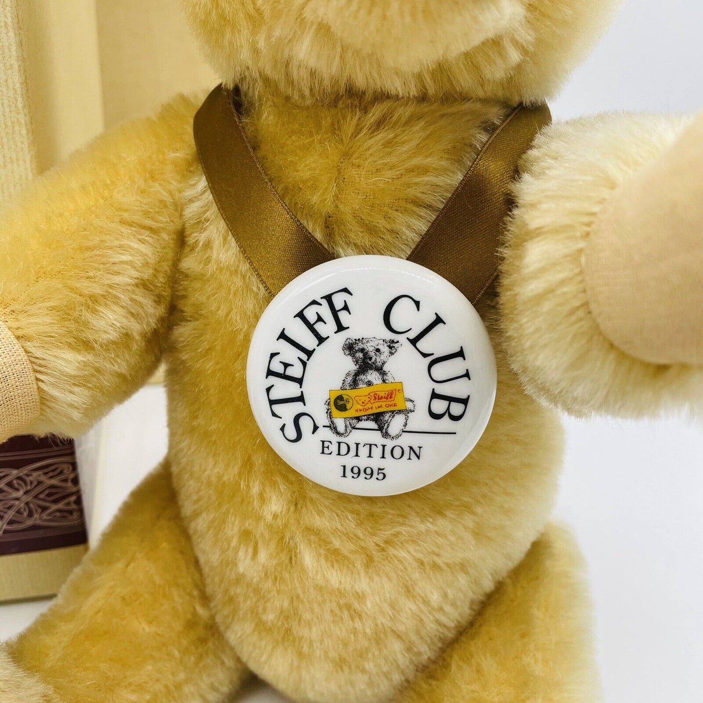 STEIFFBaby Bär 1946 Blond 35 Replica 1995/96 neuwertig OVP limitiert Zertifikat