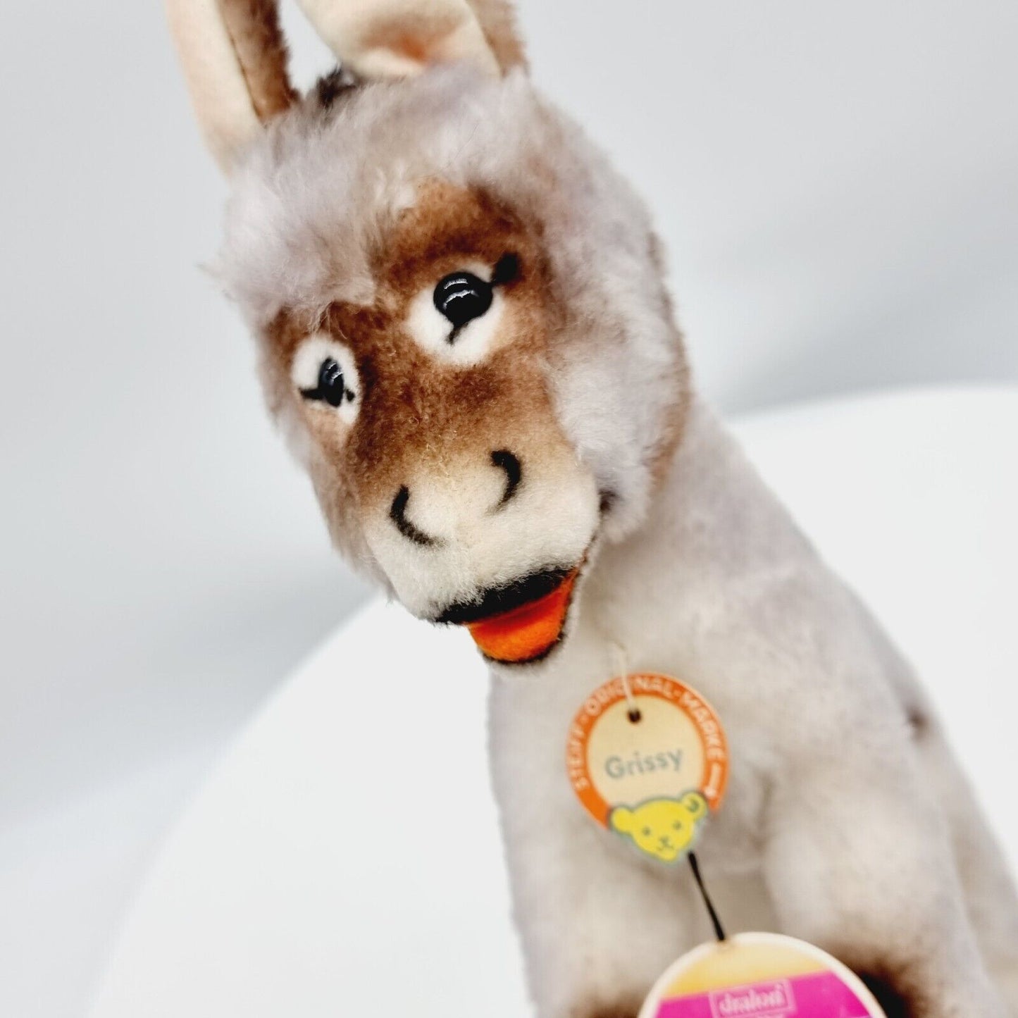 Steiff 3610/22 Grissy Esel 22 cm Dralonplüsch 1968 - 1976