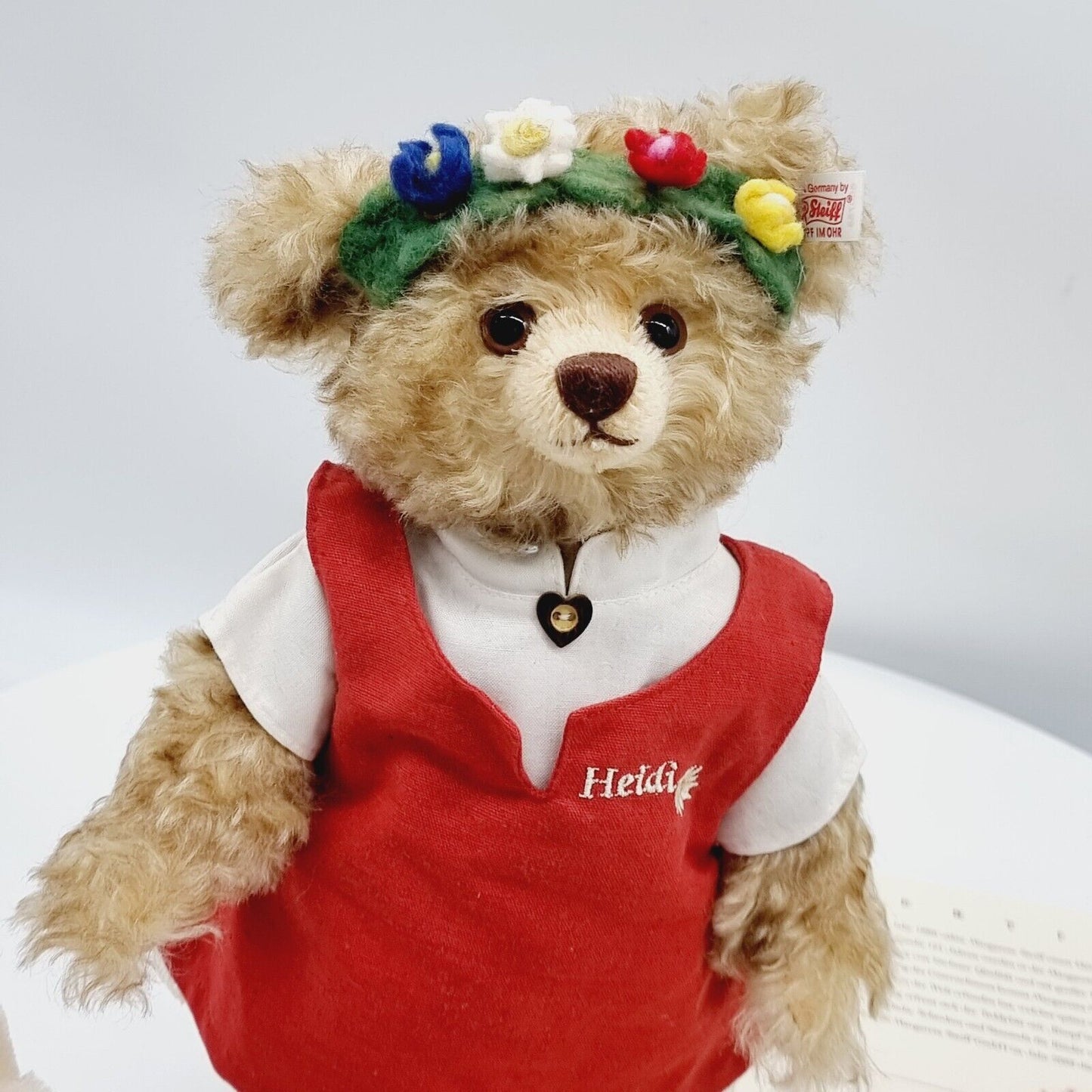 Steiff 660788 Teddybär Heidi mit Zicklein limitiert 1500 aus 2002 28 cm