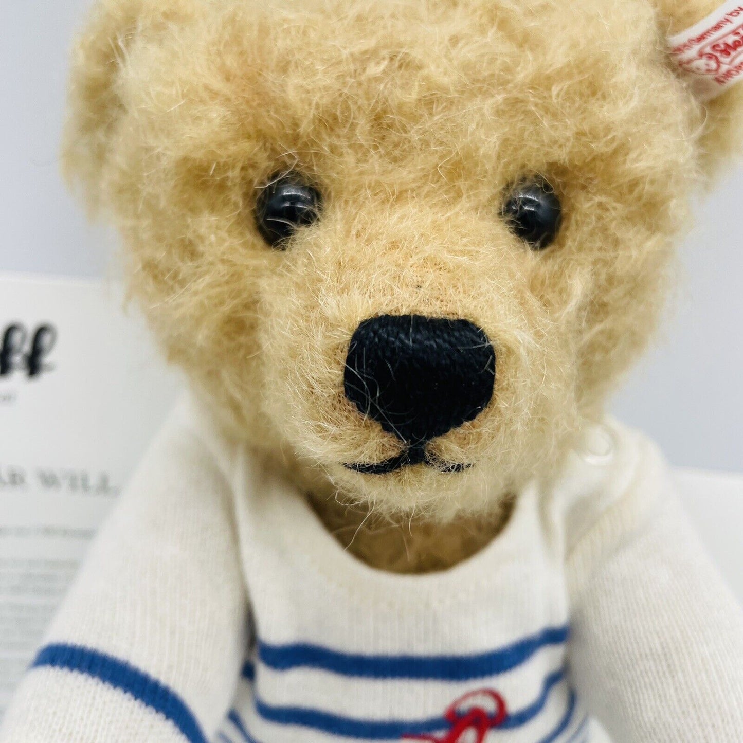 Steiff Teddybär Will 035807 limitiert 1500 aus 2012 28cm Mohair