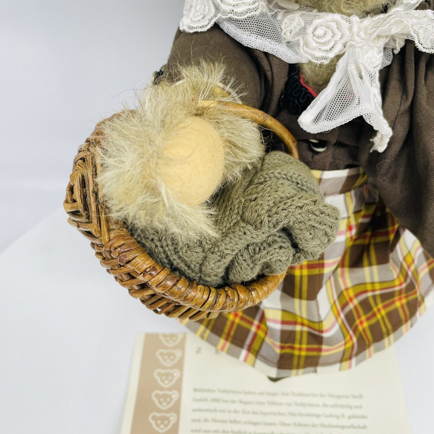 Steiff Teddybär Brautmutter 038075 limitiert 500 aus der Hochzeitsgesellschaft