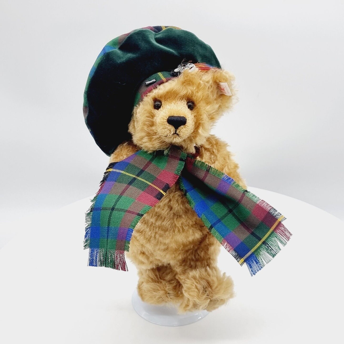 Steiff 654732 Scottish Bear blond 30 cm Jahr 1999 limitiert 3000 Great Britain