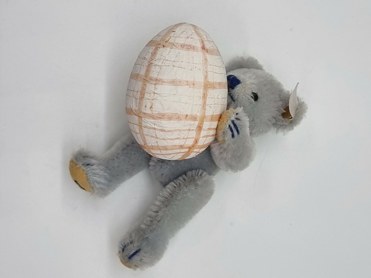 Steiff Ewiger Kalender Teddybär Teddy mit Osterei Bär Monat April limitiert