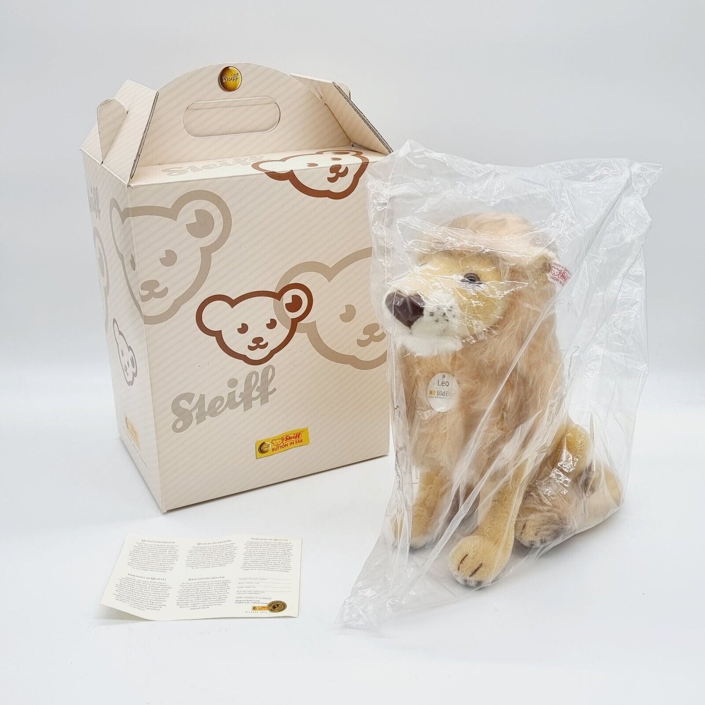 Steiff Süd Best Leo King Löwe Südbest 992056 limitiert Teddybär Bär Teddy