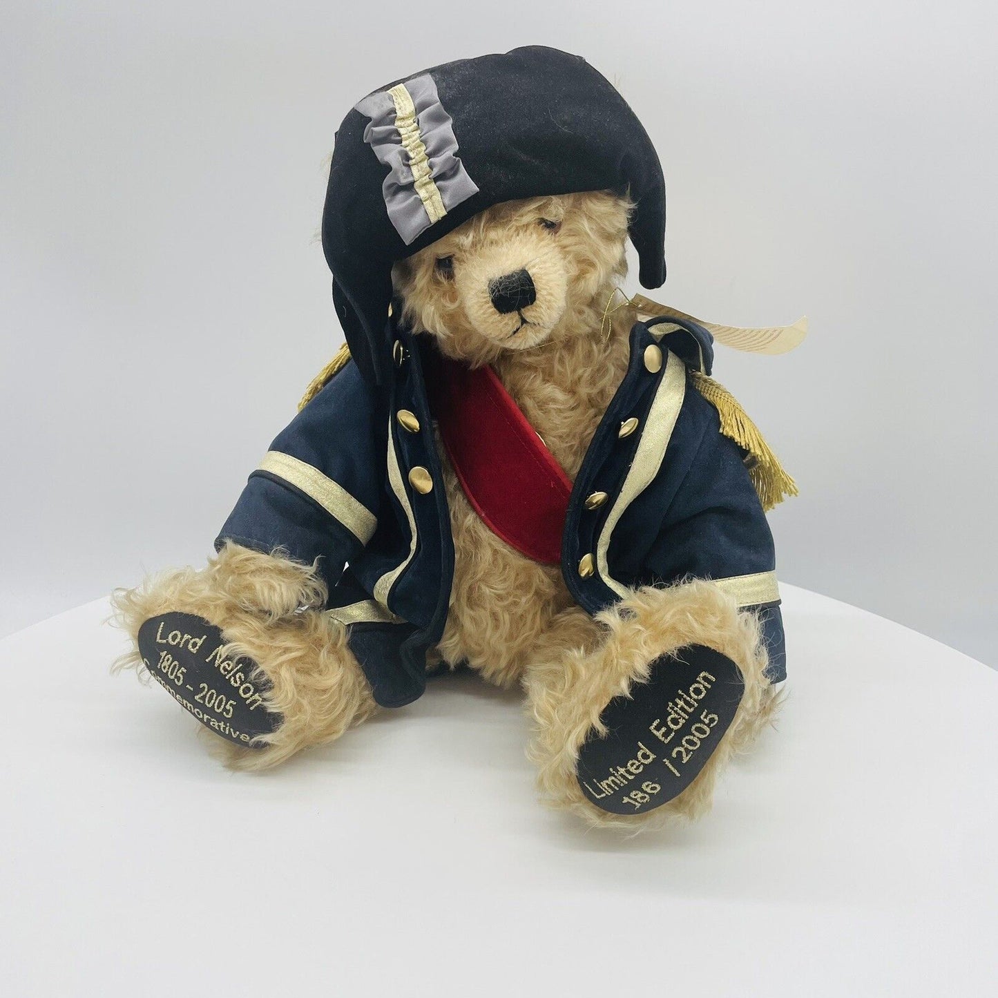 Hermann Coburg Teddybär Lord Nelson limitiert 2005 Mohair