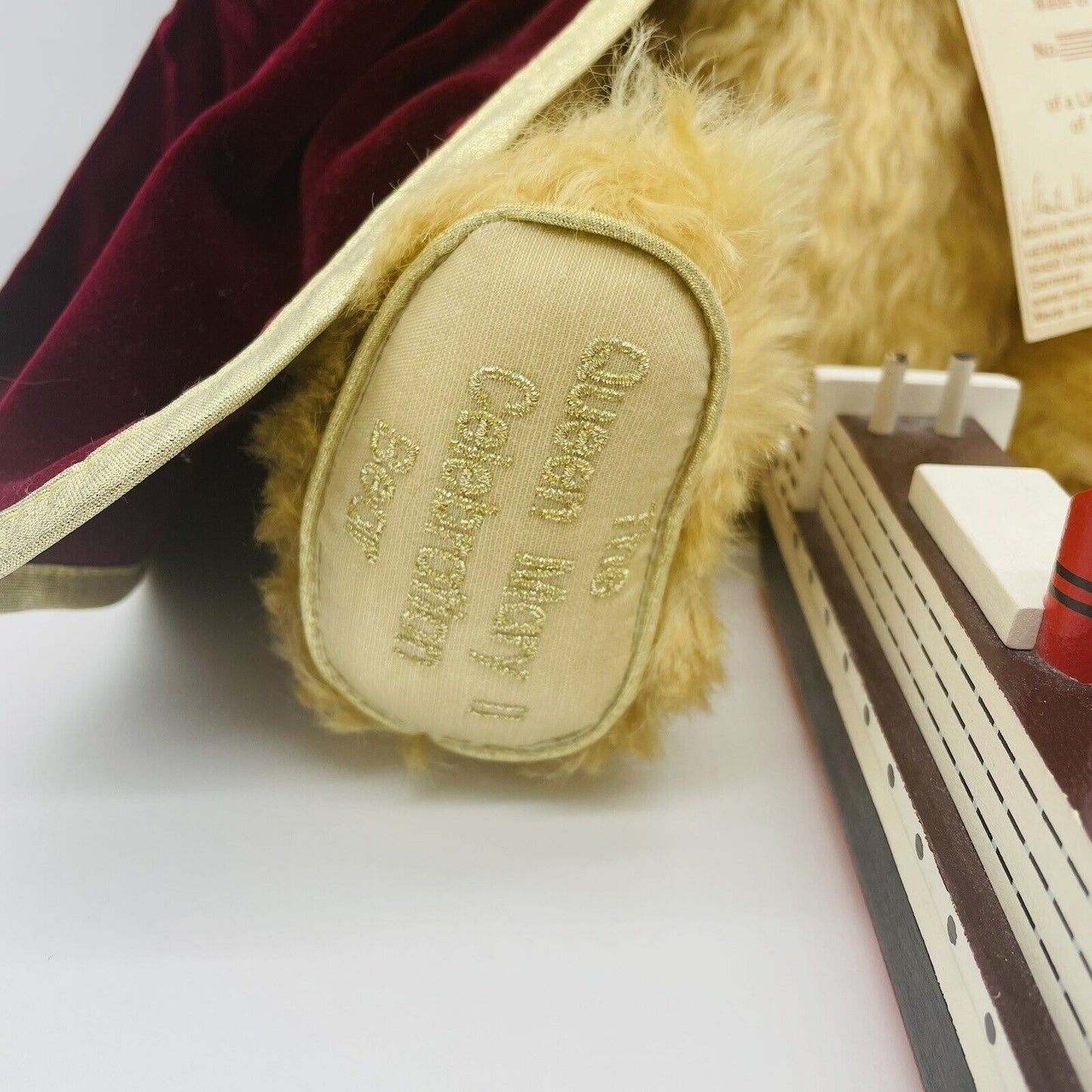 Hermann Coburg Teddybär Queen Mary II Celebration Bear limitiert 950 Mohair