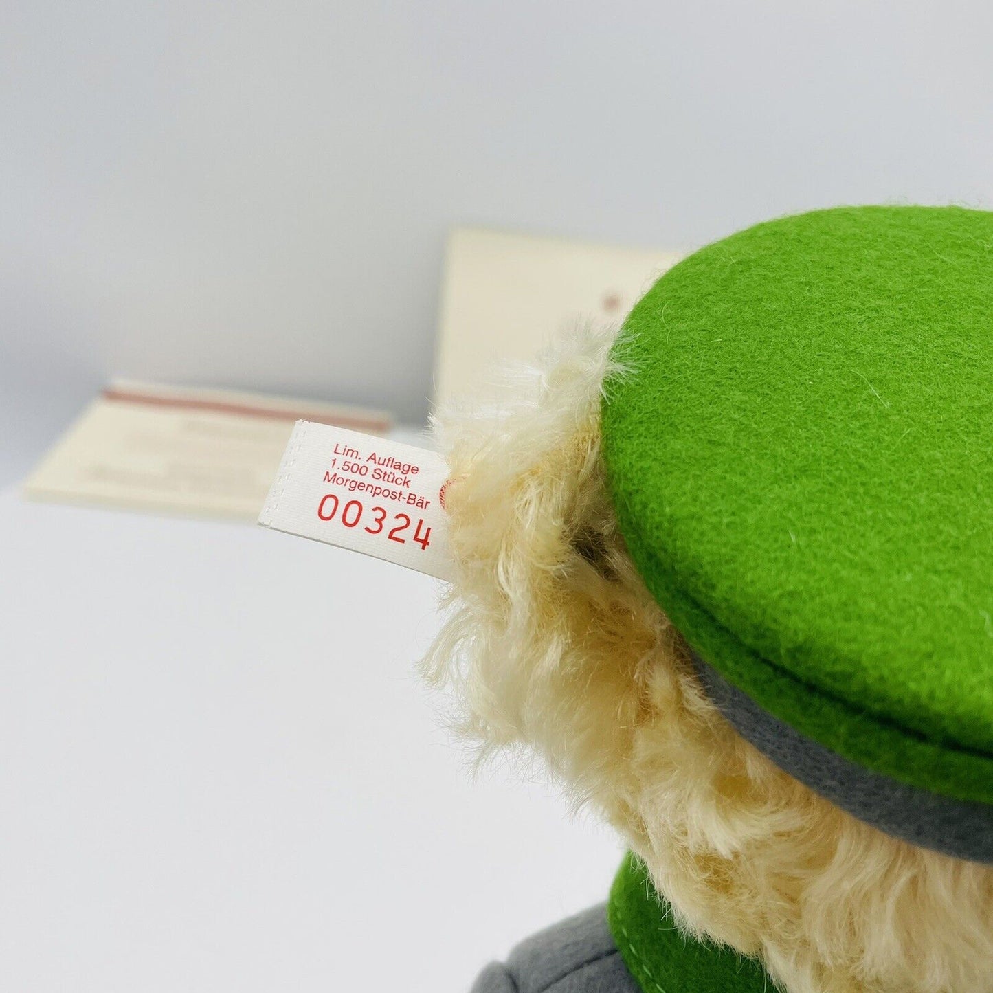 Steiff Teddybär Berliner Morgenpost 655425 limitiert 1500 aus 1998 32cm