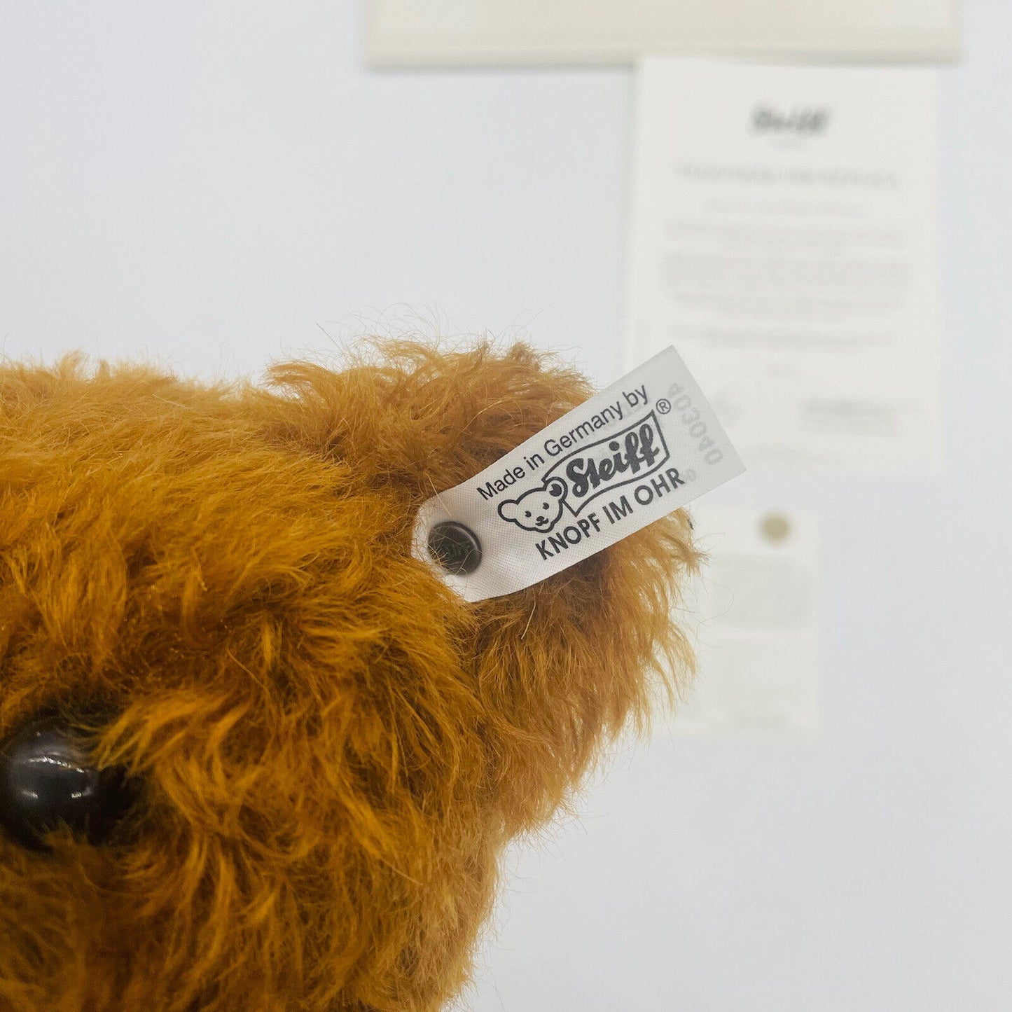 Steiff Teddybär 1906 Replica 403040 limitiert 1906 35cm aus 2011 Mohair