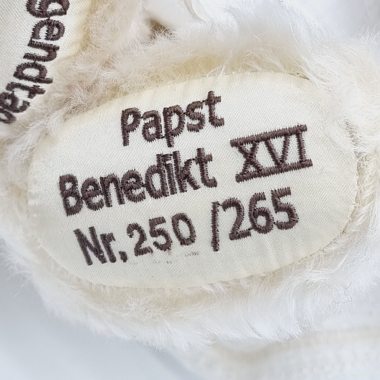 Nr. 250! Hermann Coburg Papst Benedikt Teddybär Special Edition 2005 limitiert