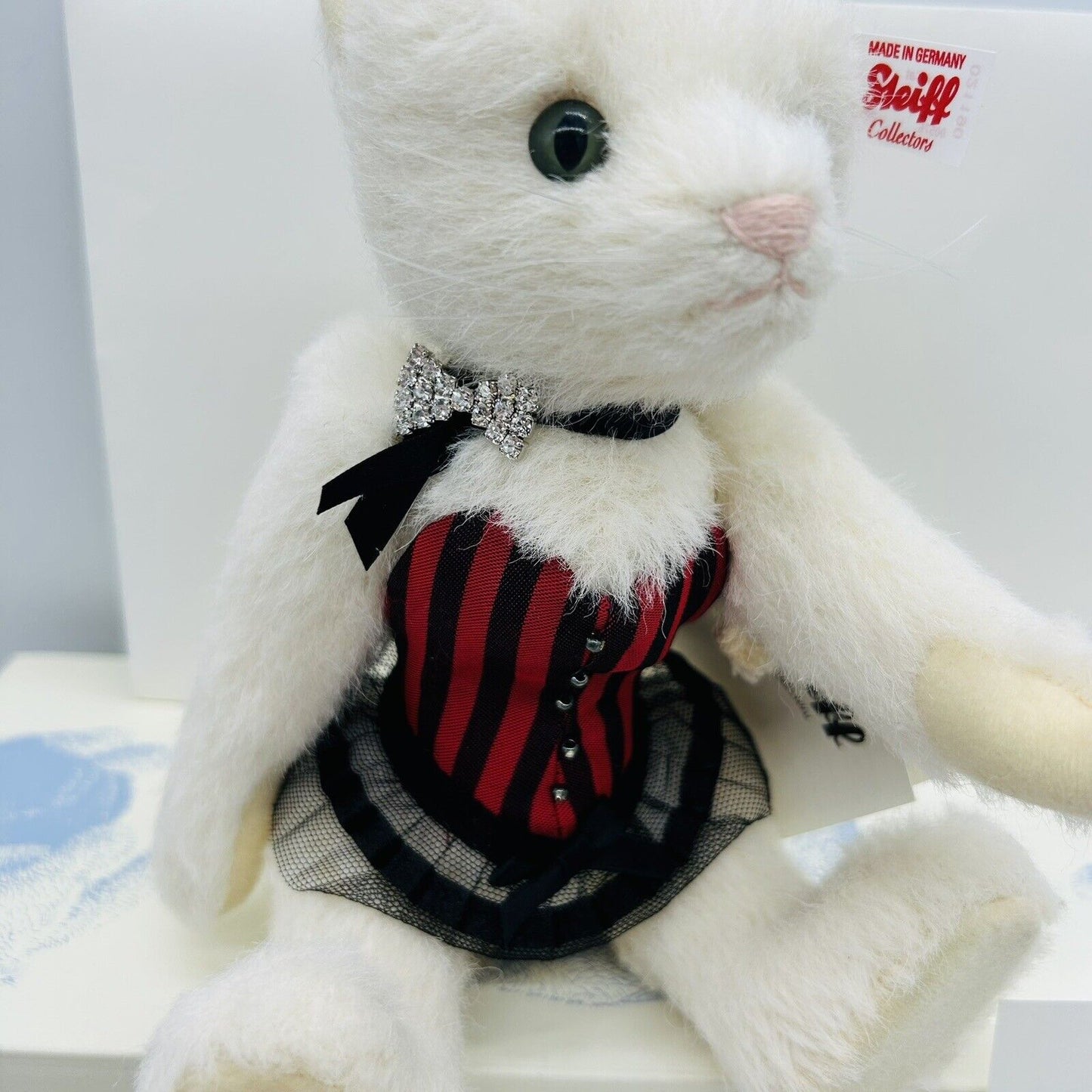 Steiff 021190 Katze Pussy Cat limitiert 1111 aus 2015 22 cm Alpaca